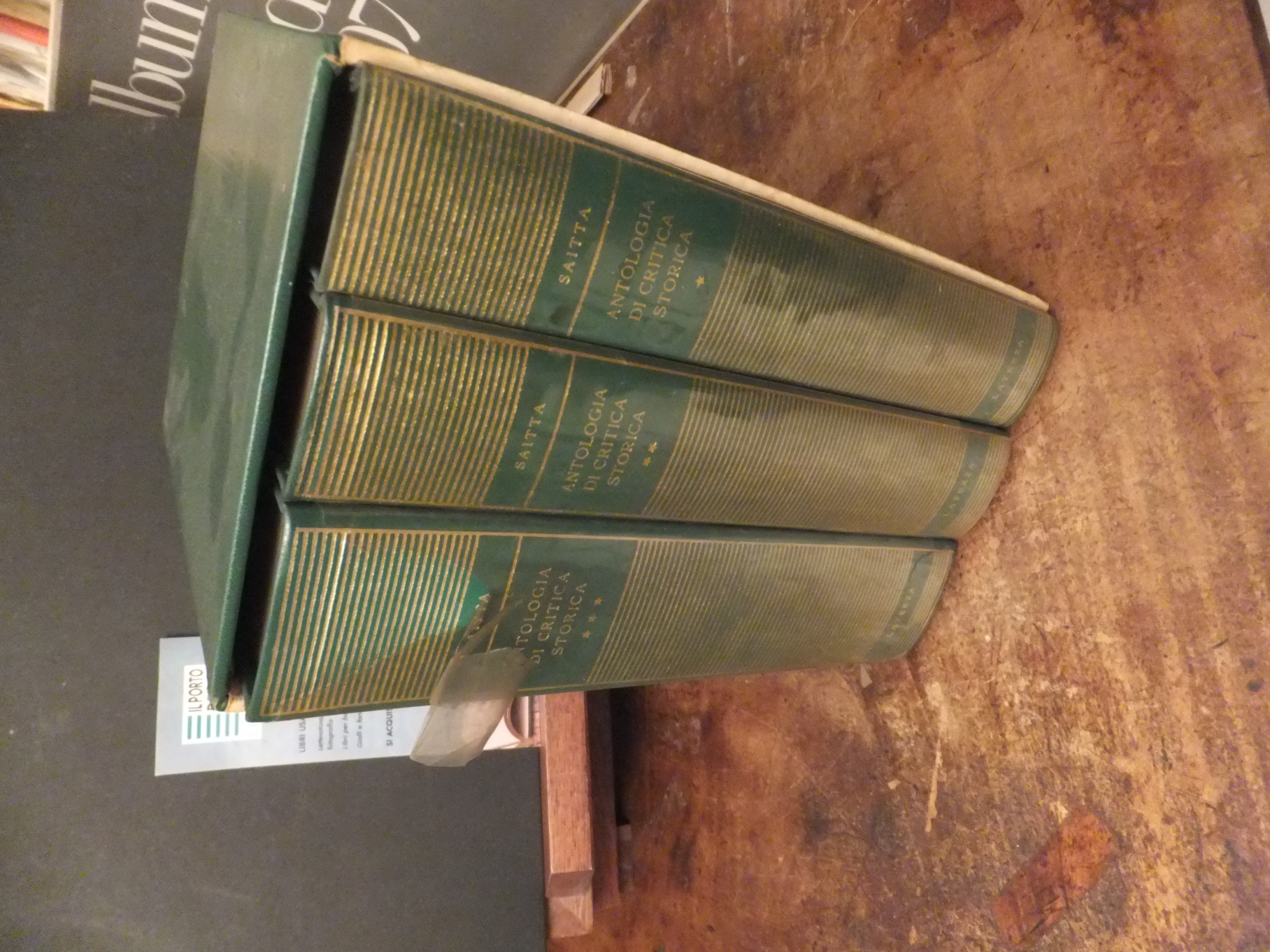 ANTOLOGIA DI CRITICA STORICA -SAITTA