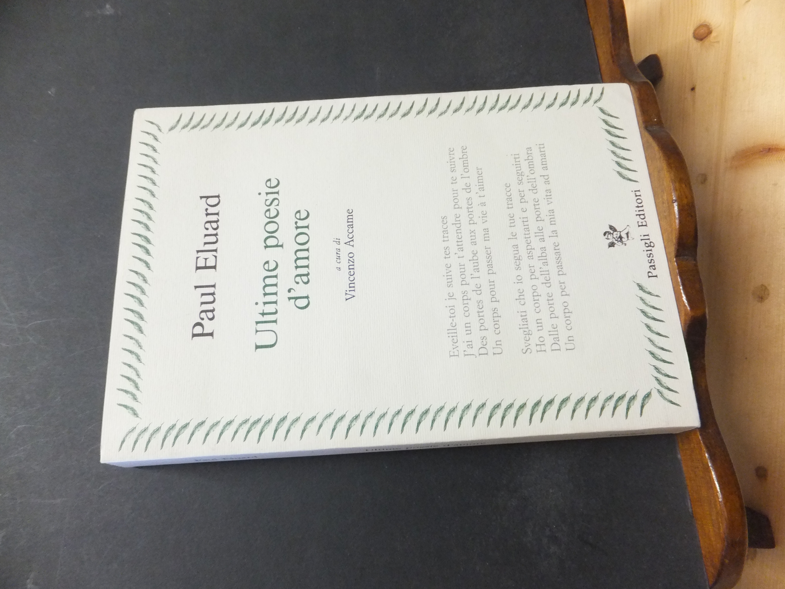 ULTIME POESIE D'AMORE