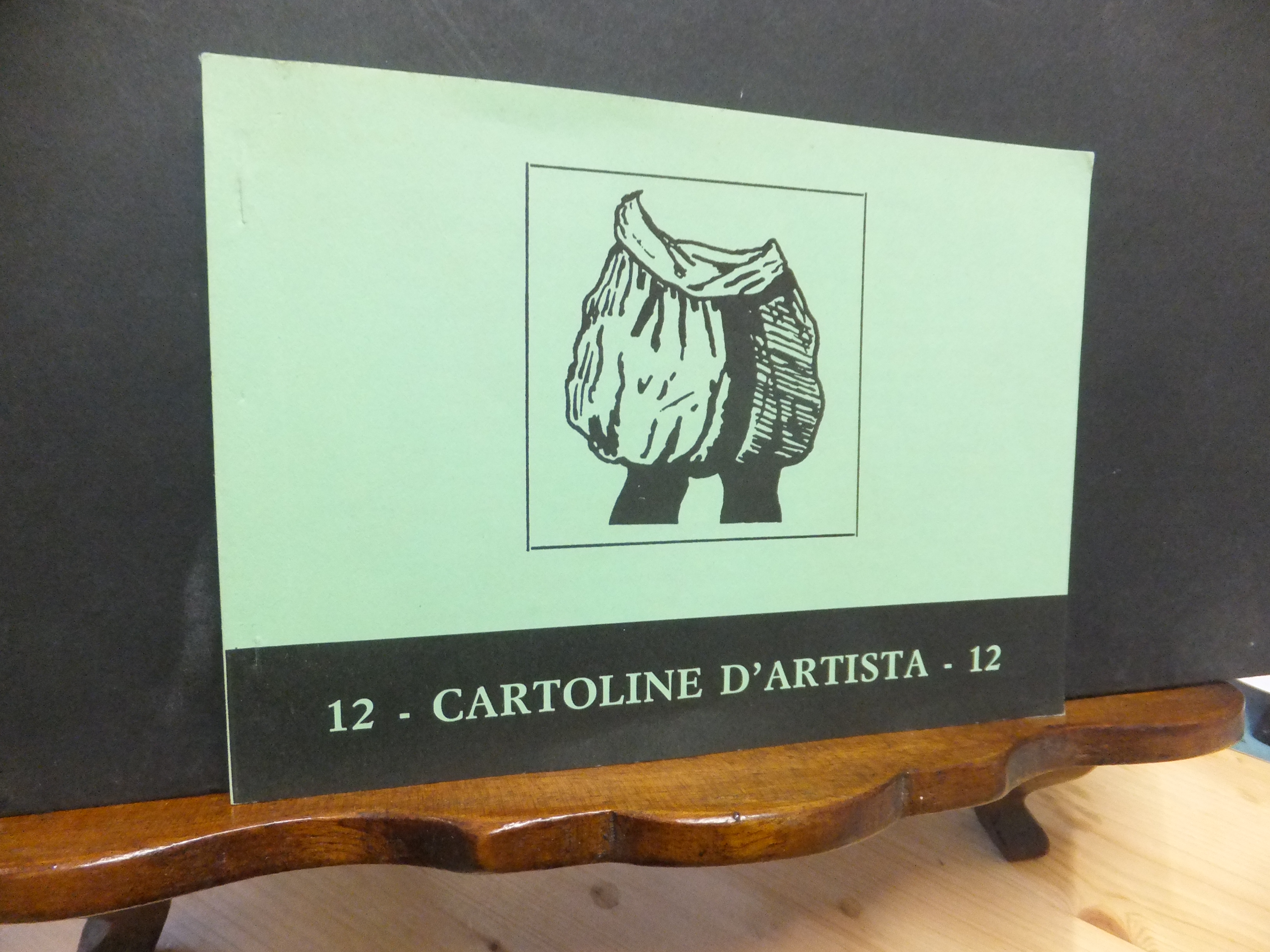 12 CARTOLINE D'ARTISTA V. ACCAME -I. BLANK - U. CARREGA …