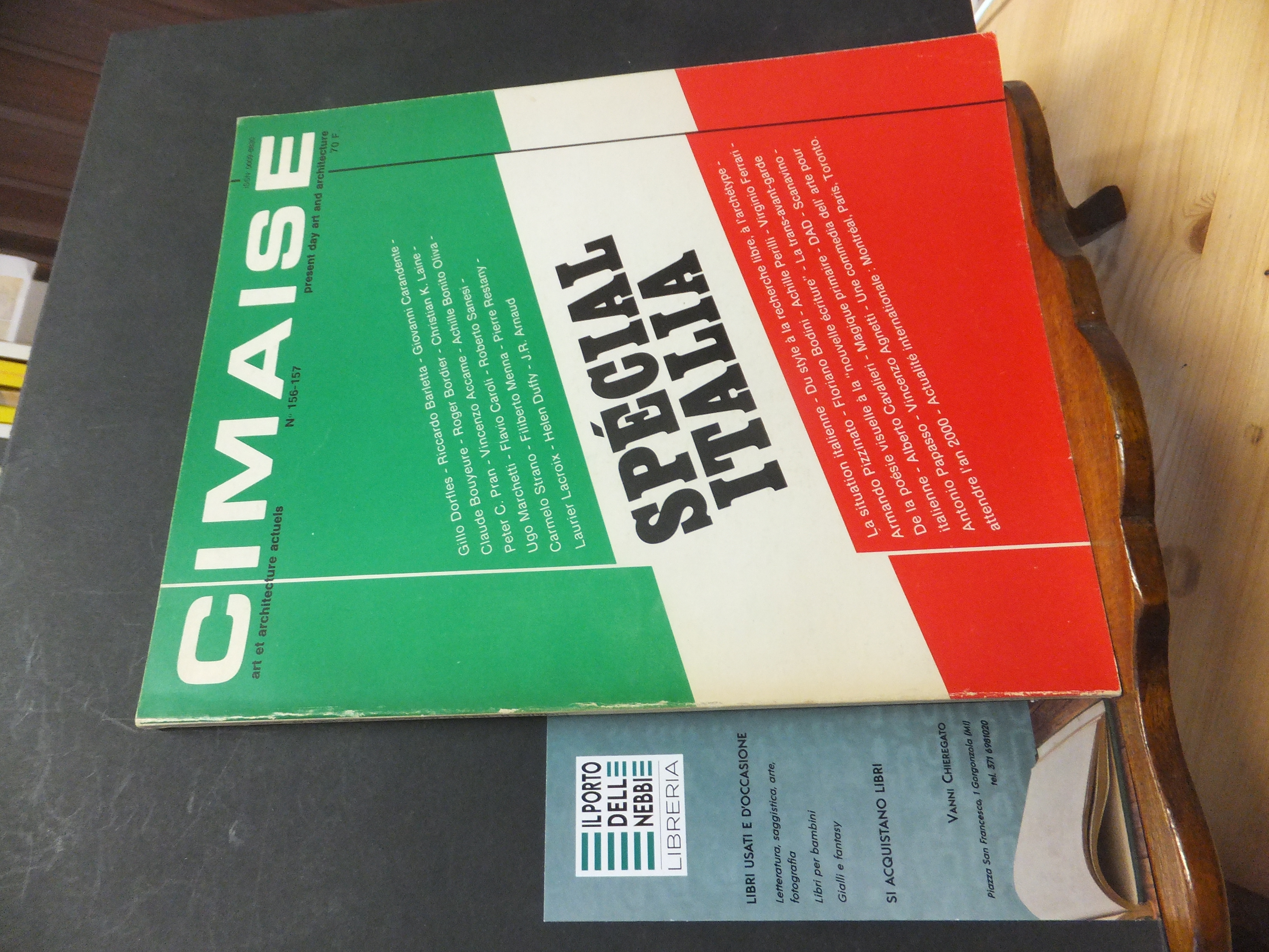 CIMAISE ART ET ARCHITECTURE ACTUELS N. 156 - 157 PRESENT …