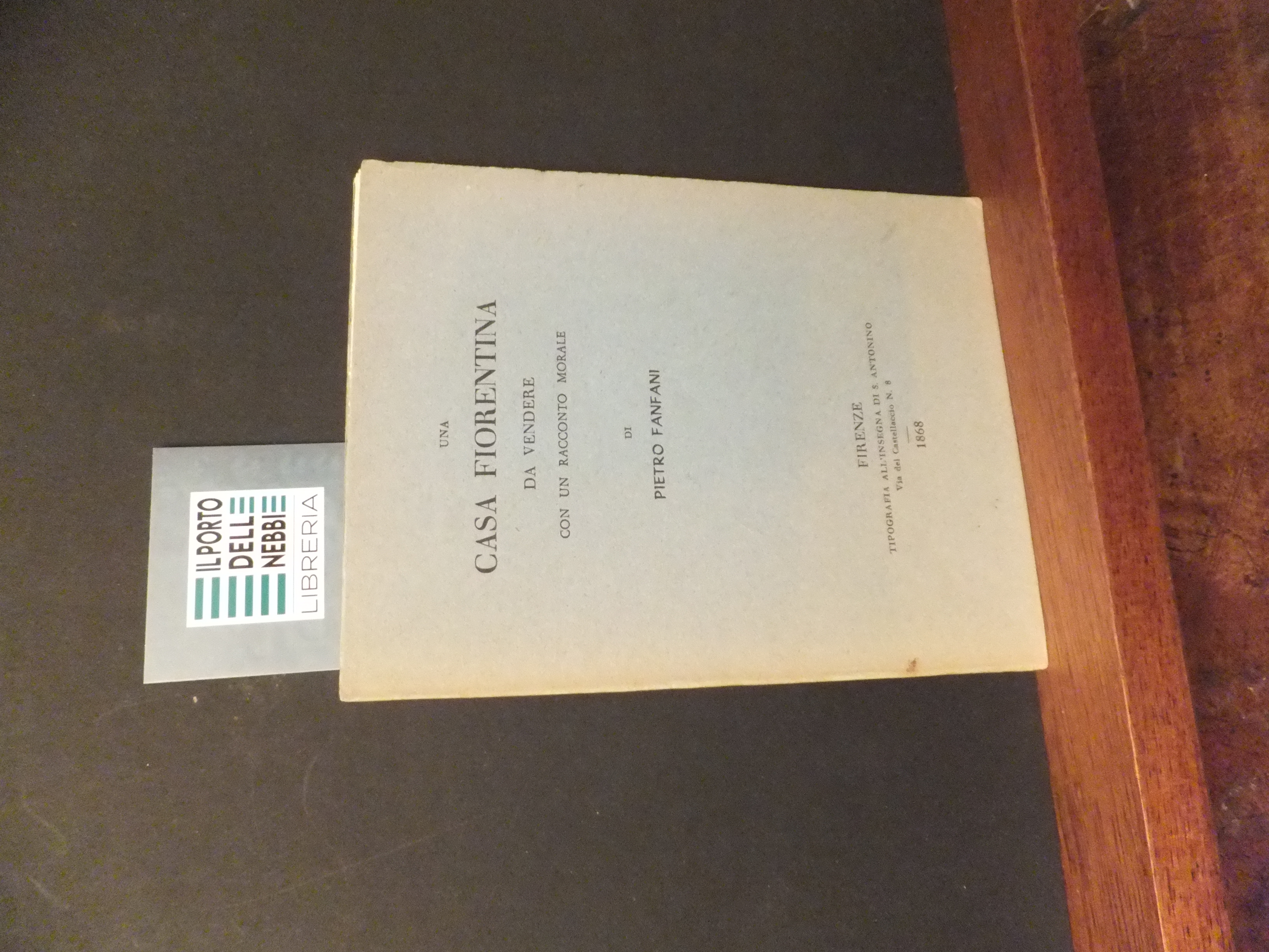 UNA CASA FIORENTINA DA VENDERE CON UN RACCONTO MORALE