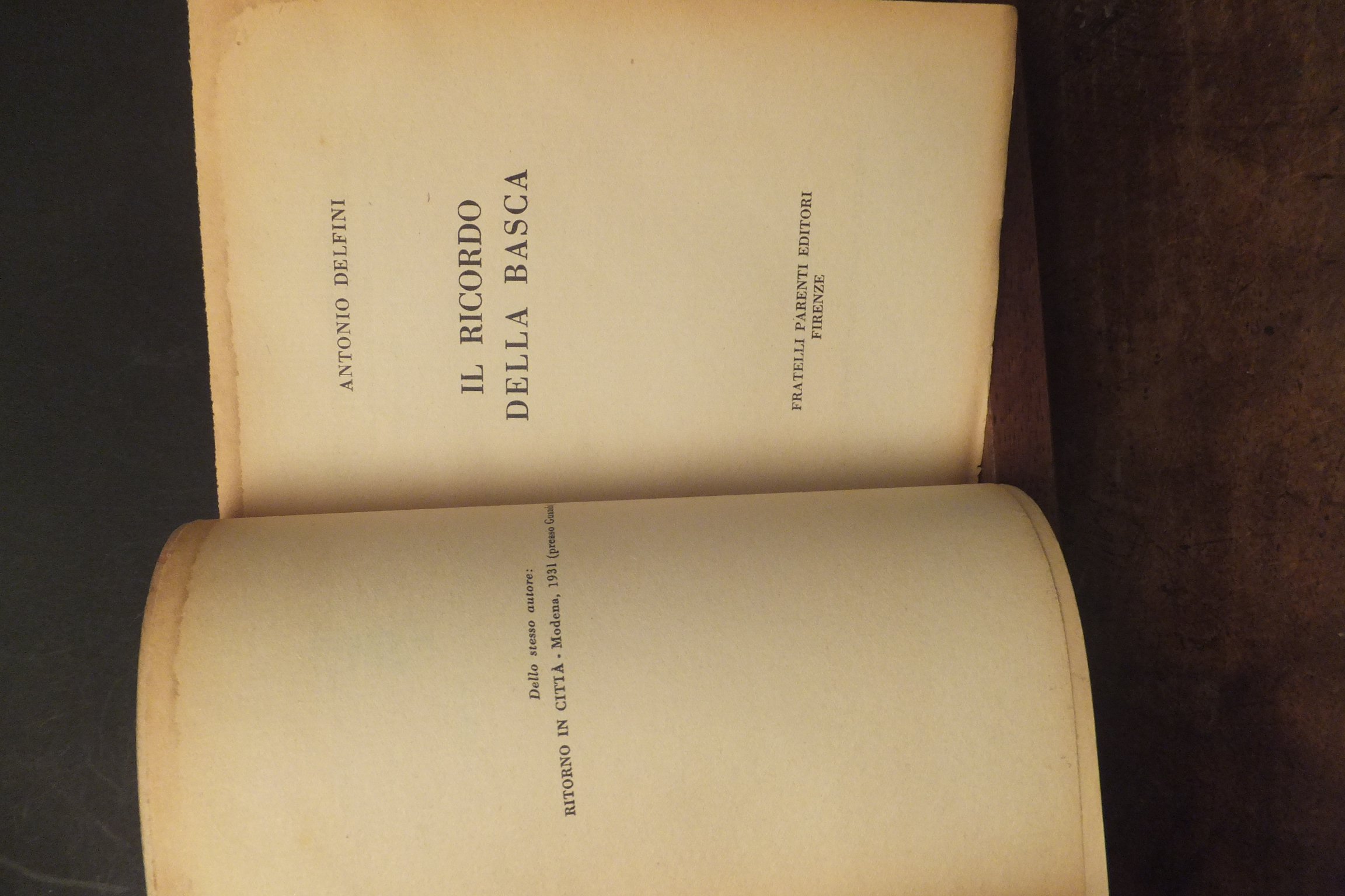 IL RICORDO DELLA BASCA