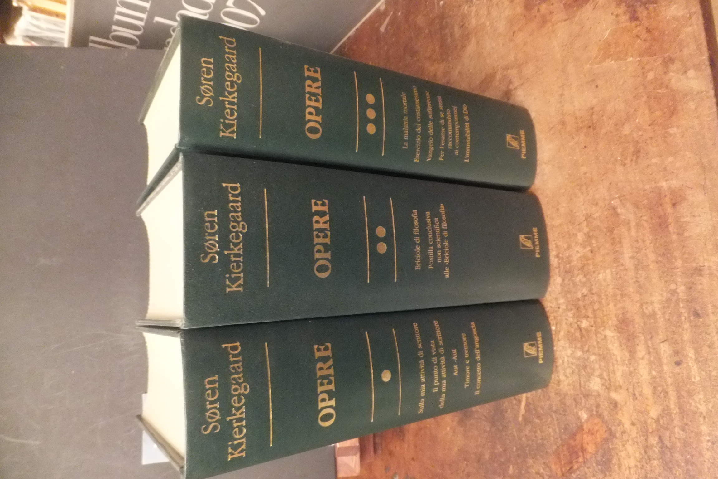 OPERE SOREN KIERKEGAARD