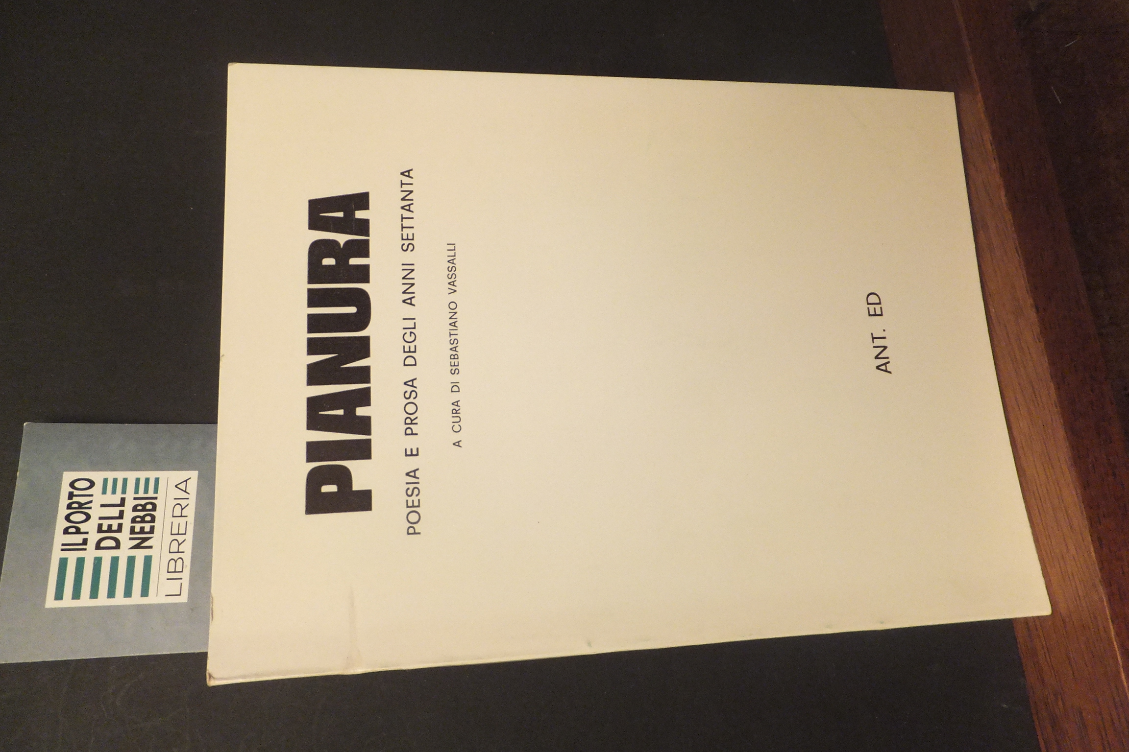 PIANURA POESIA E PROSA DEGLI ANNI SETTANTA A CURA DI …