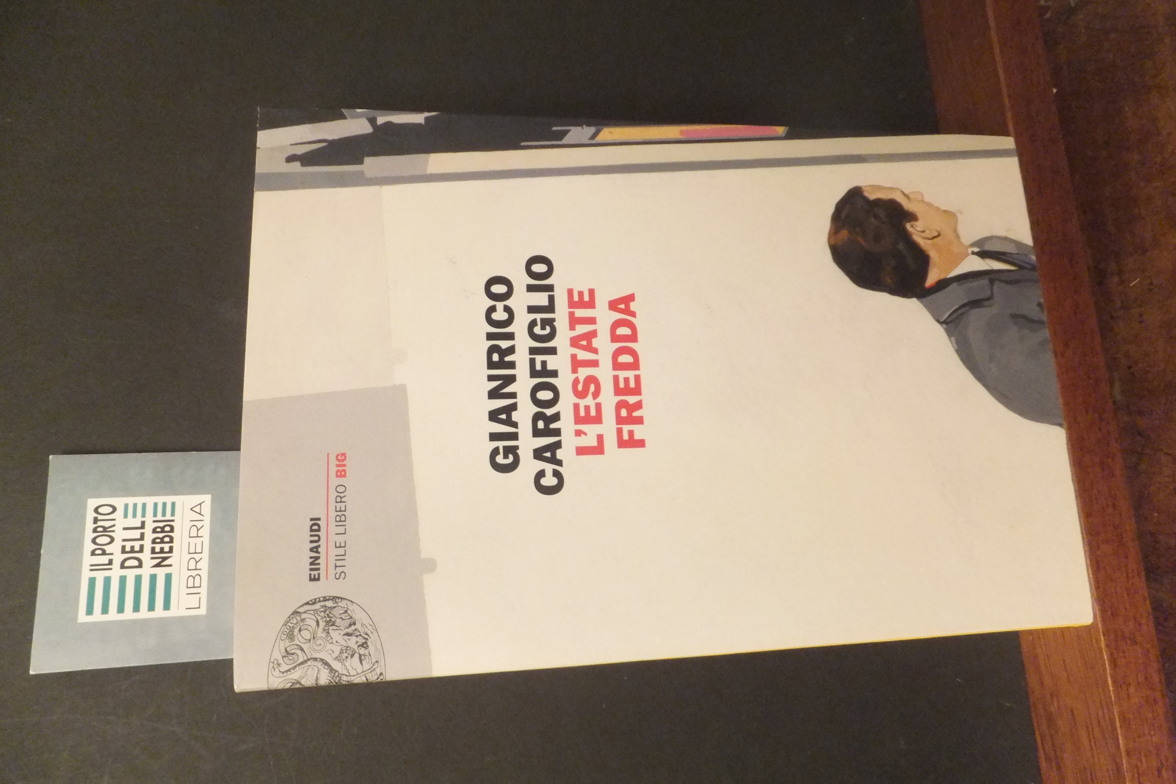 GIANRICO CAROFIGLIO L'ESTATE FREDDA AUTOGRAFO AUTORE