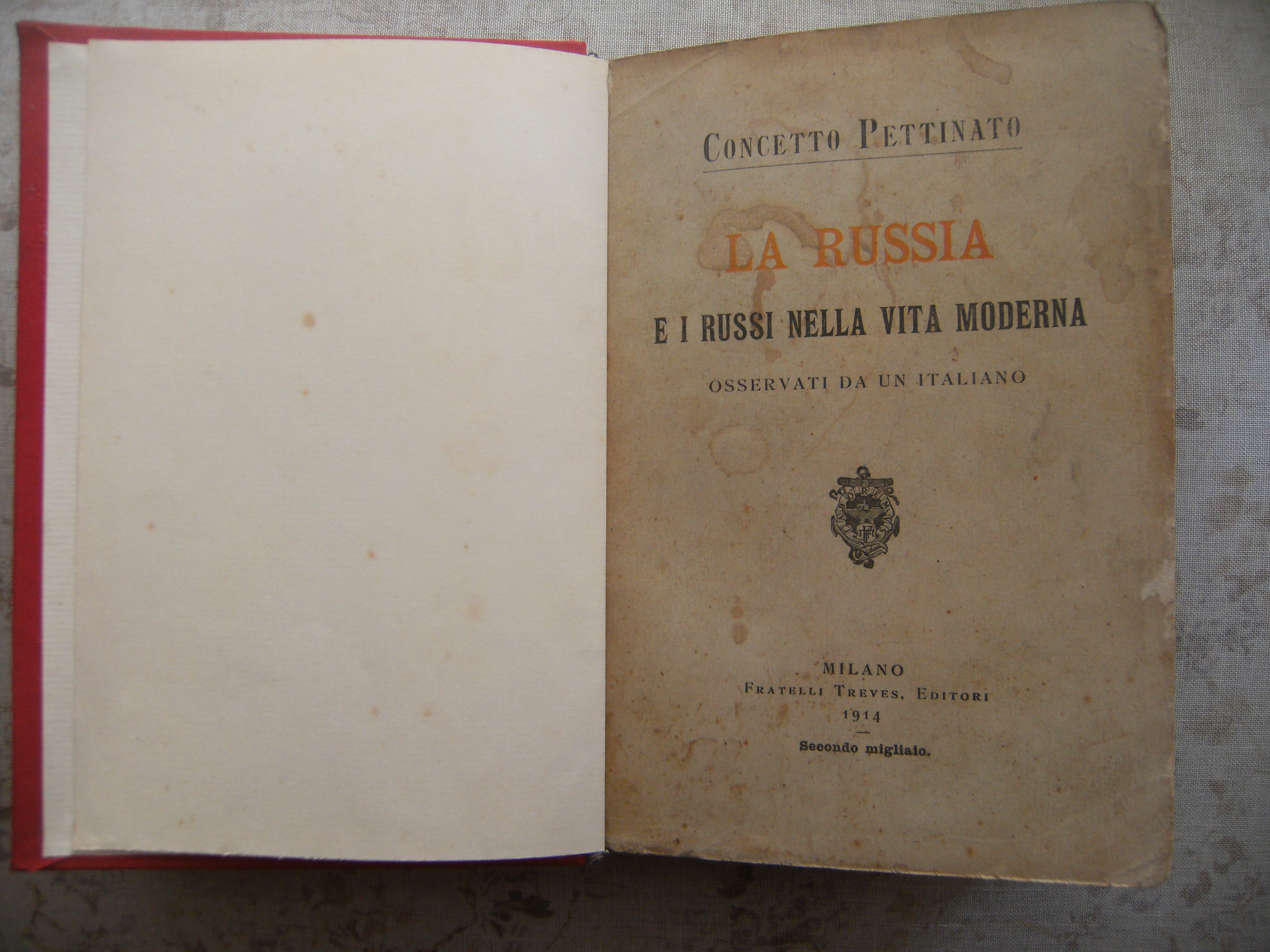 LA RUSSIA E I RUSSI NELLA VITA MODERNA OSSERVATI DA …