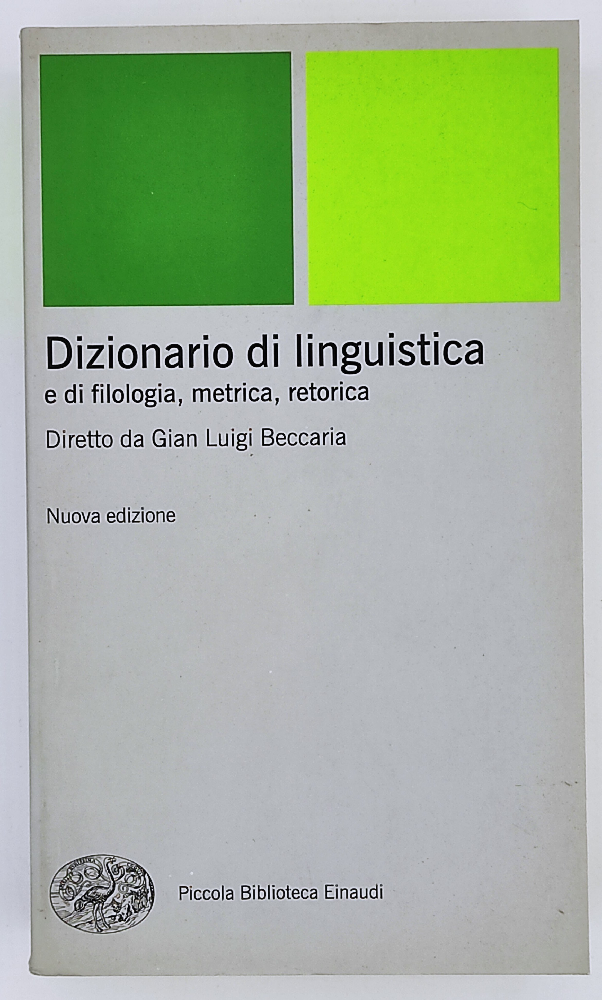 Dizionario di linguistica e di filologia, metrica, retorica