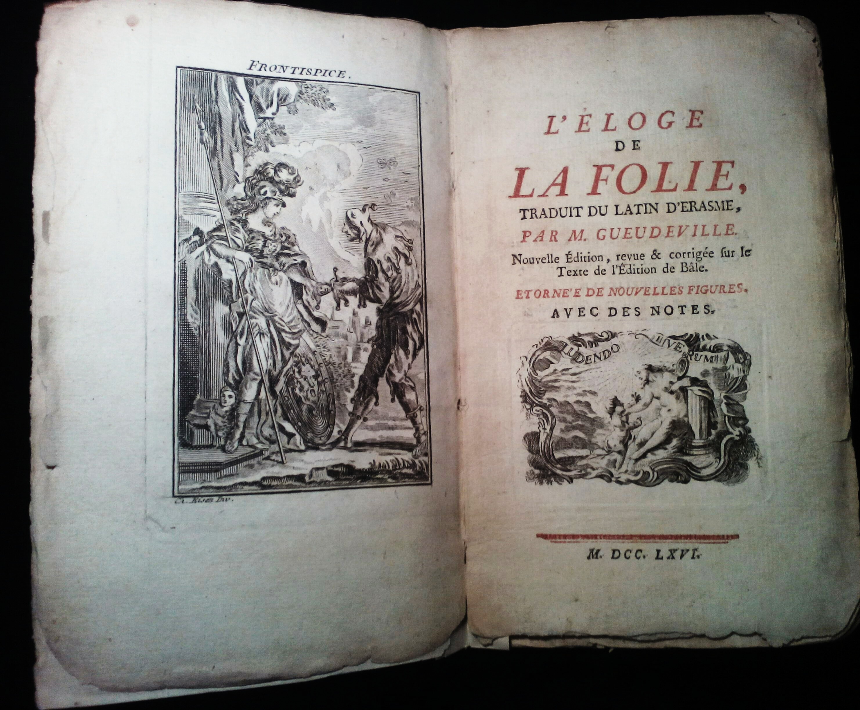 L'Éloge de la Folie, traduit du Latin d'Erasme par M. …