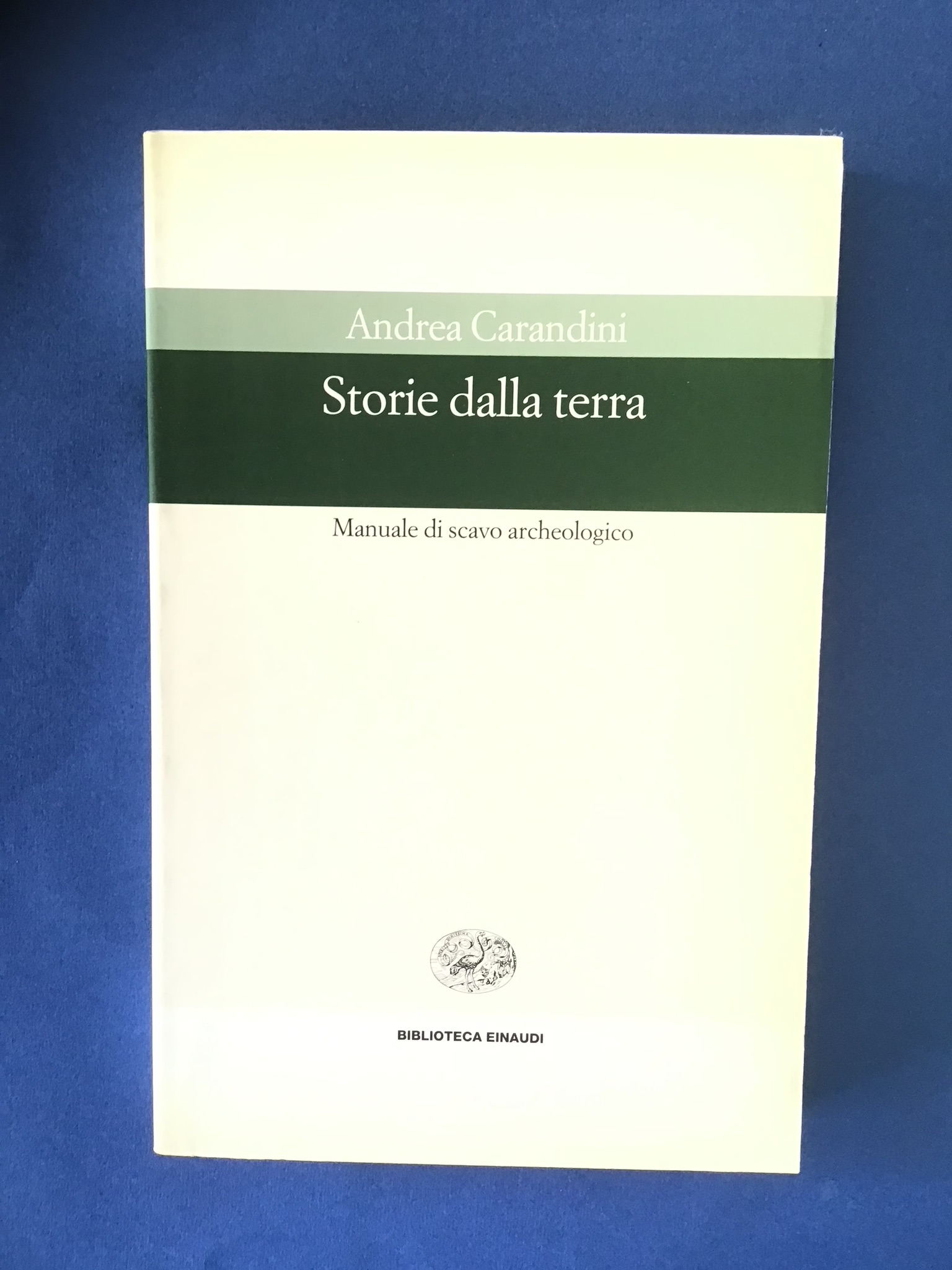 STORIE DALLA TERRA. MANUALE DI SCAVO ARCHEOLOGICO