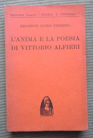 L'ANIMA E LA POESIA DI VITTORIO ALFIERI - CON INVIO …