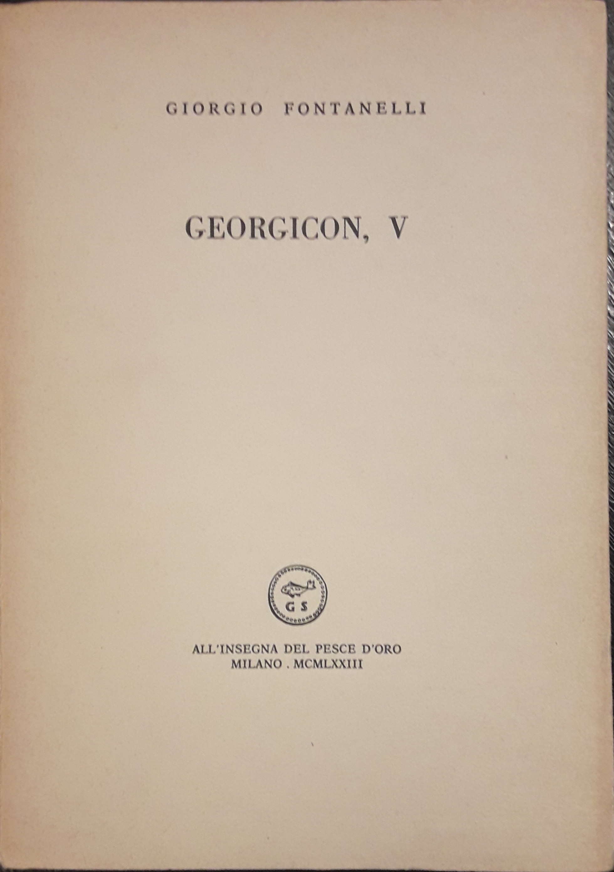 Georgicon, V