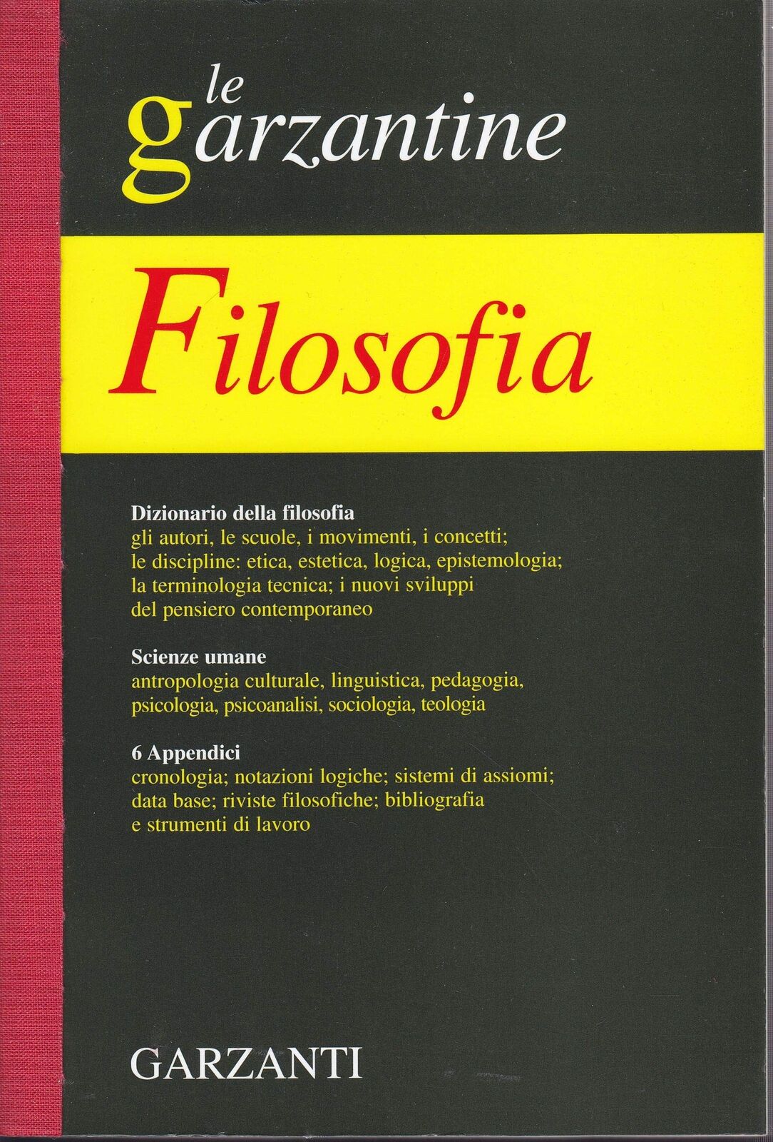 Le garzantine Filosofia