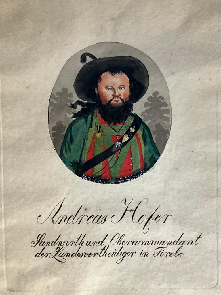 Andreas Hofer, Sandwirth und Obercommandant der Landesvertheidiger in Tirol