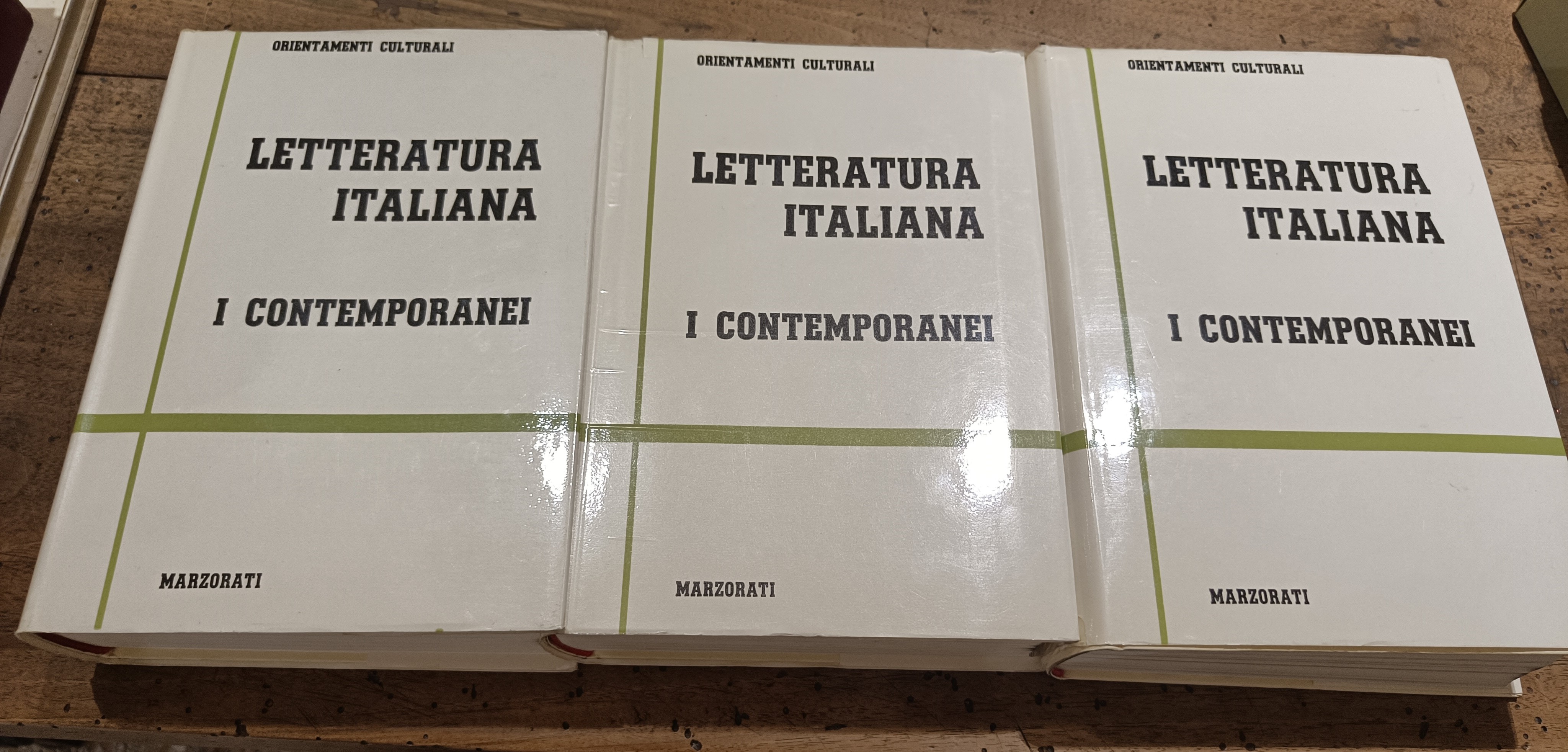 Letteratura italiana, i contemporanei