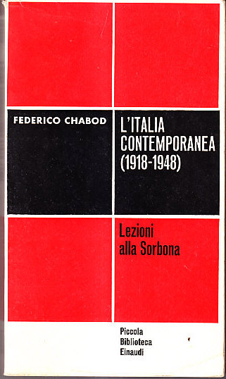 L'ITALIA CONTEMPORANEA (1918-1948)