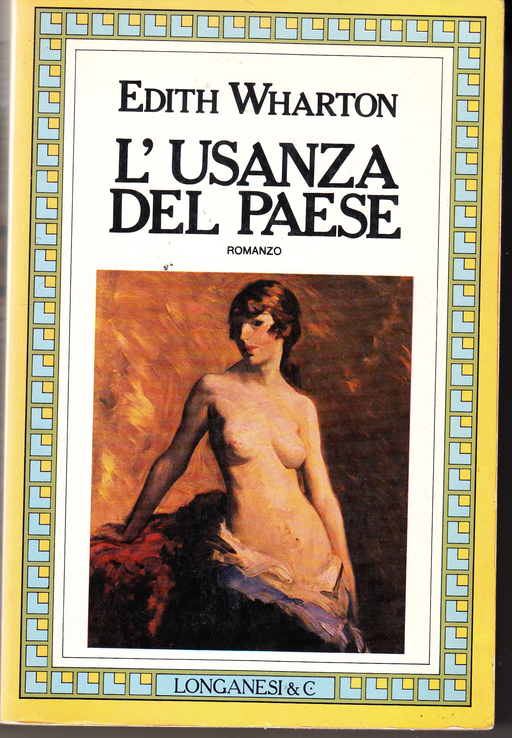 L'usanza del paese. Romanzo