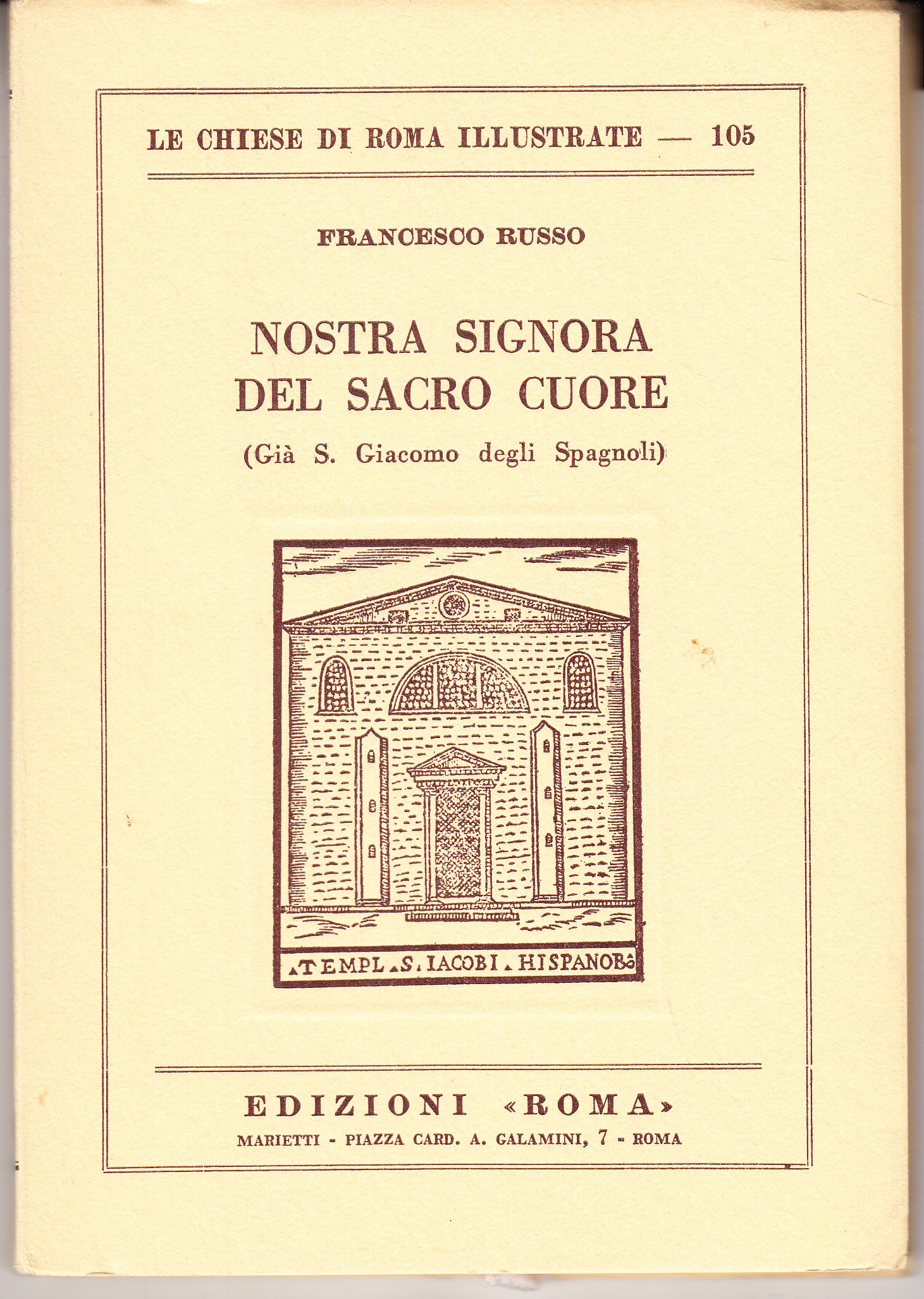 Nostra Signora del Sacro Cuore (Già S. Giacomo degli Spagnoli)