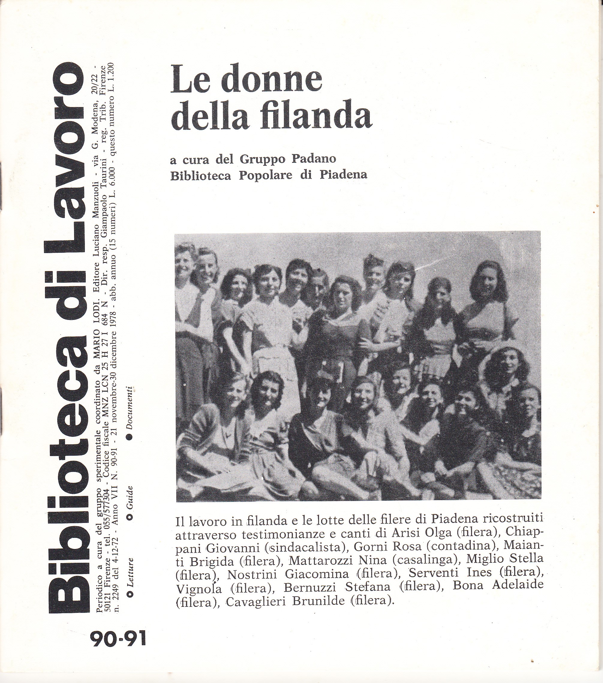 Le donne della filanda