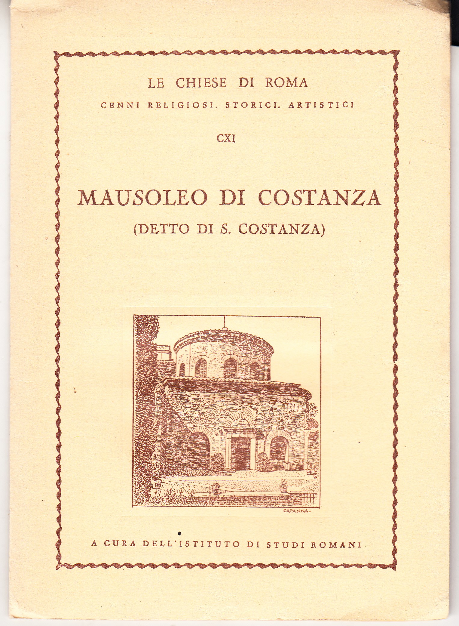 Mausoleo di Costanza (Detto di S.Costanza)