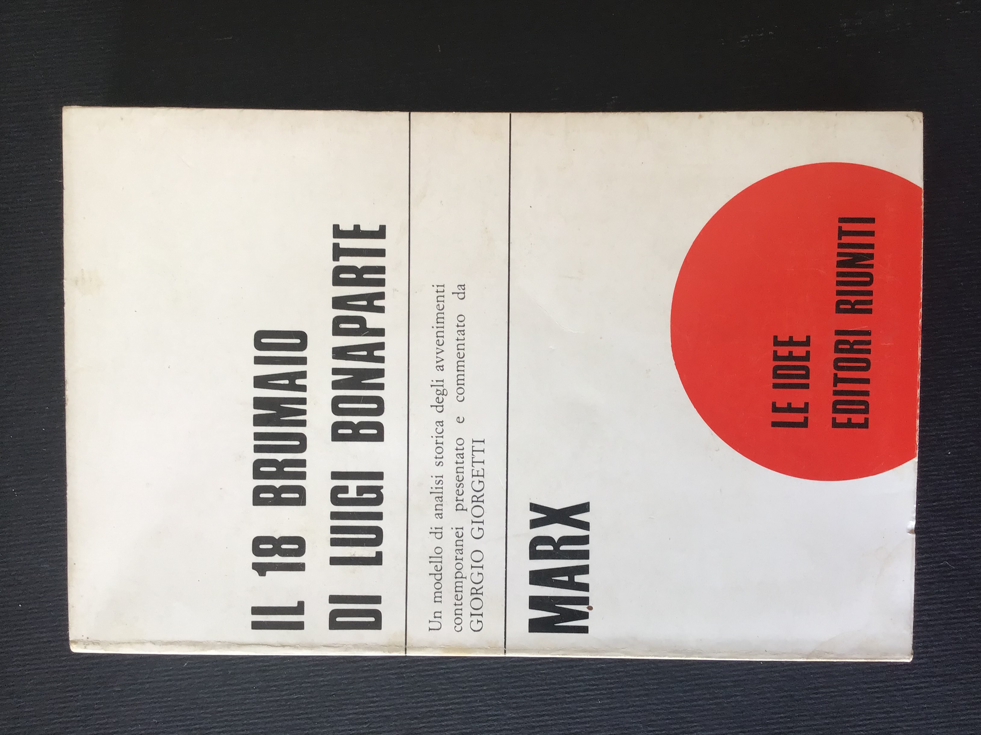 IL 18 BRUMAIO DI LUIGI BONAPARTE