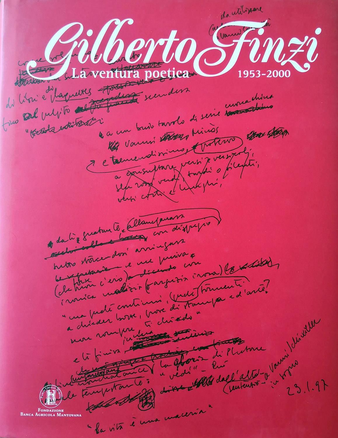 La ventura poetica 1953-2000.