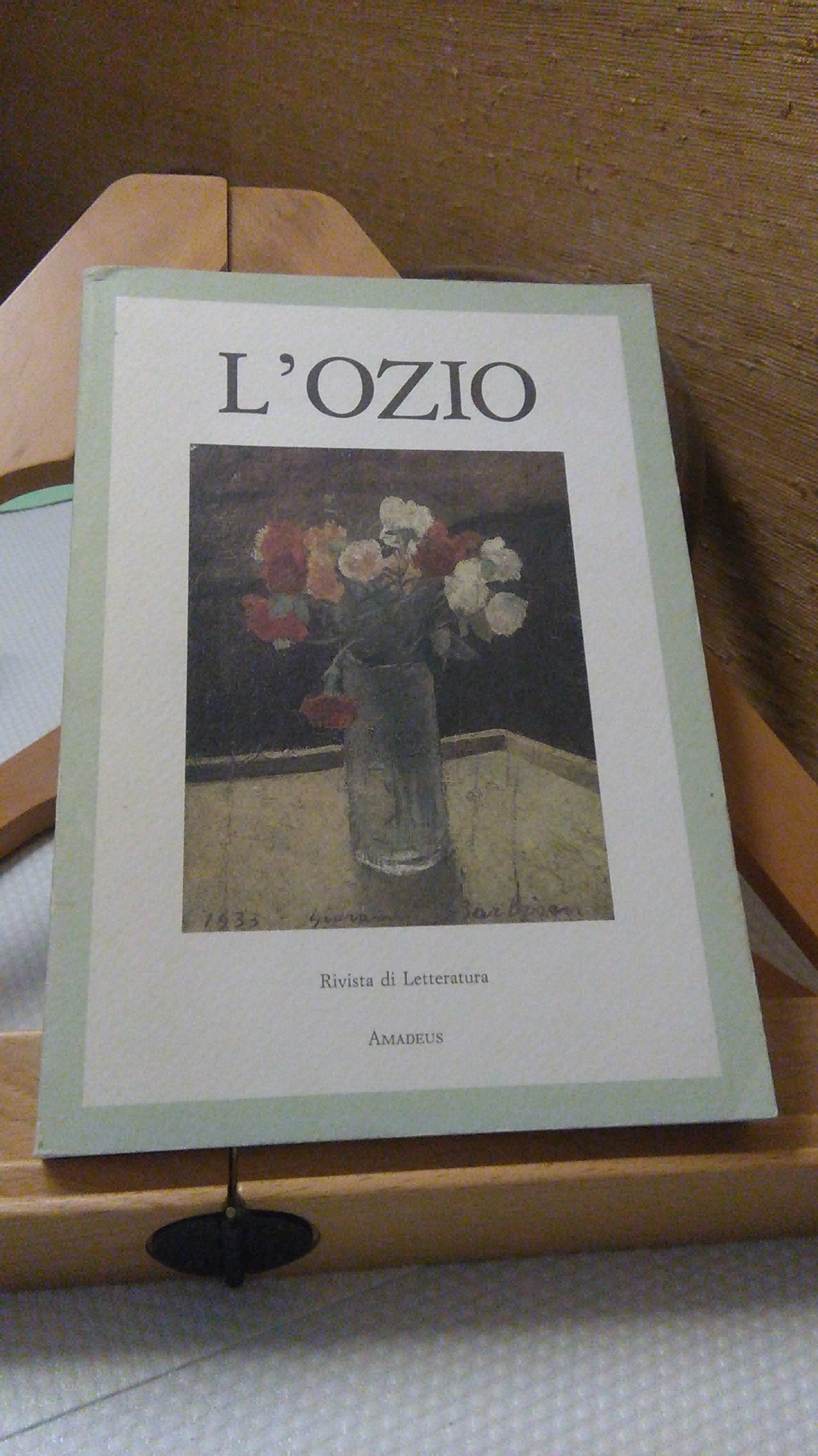 L'OZIO. RIVISTA DI LETTERATURA. ANNO II NUMERO 5 / SETTEMBRE …