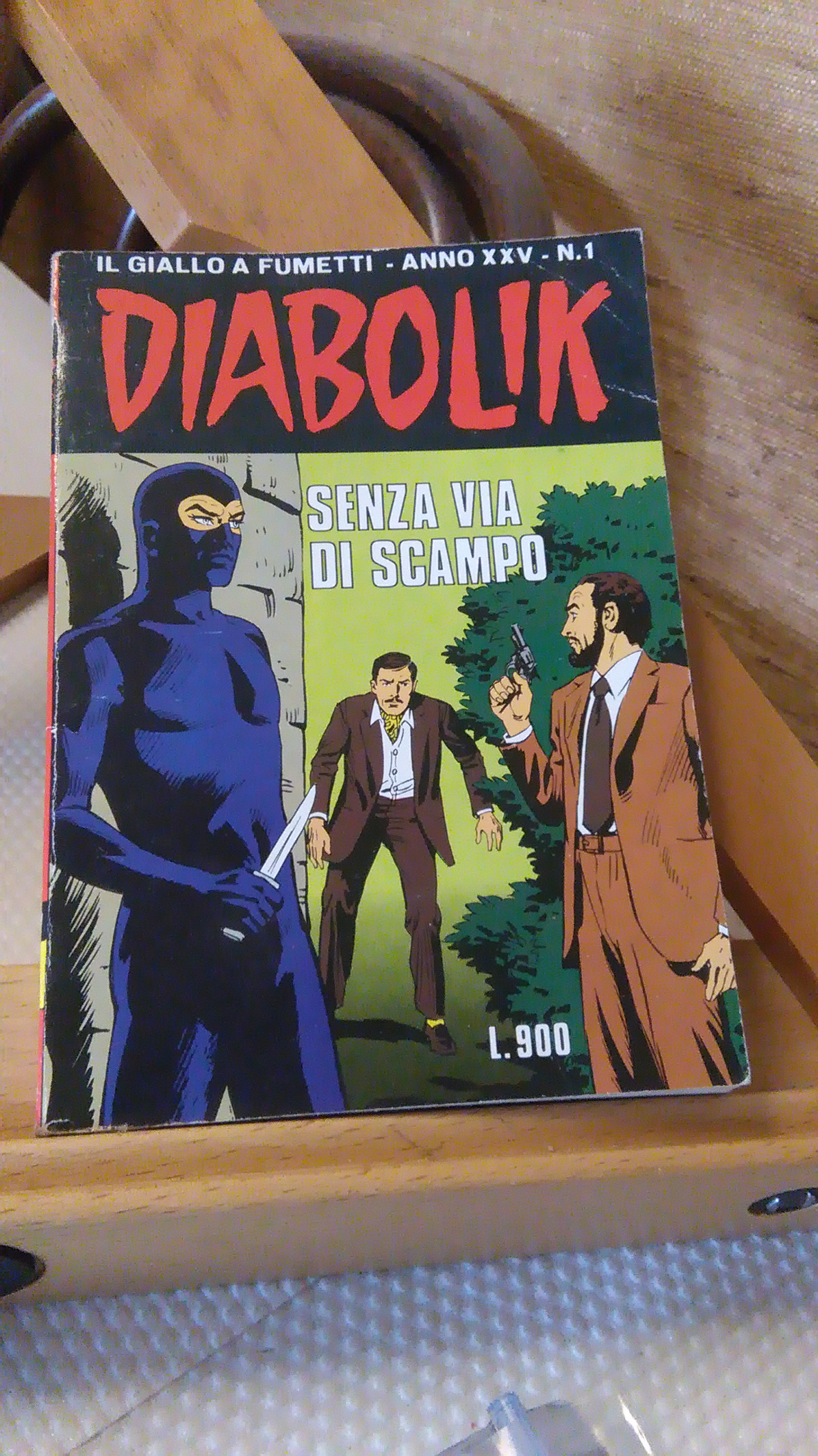 DIABOLIK. SENZA VIA DI SCAMPO