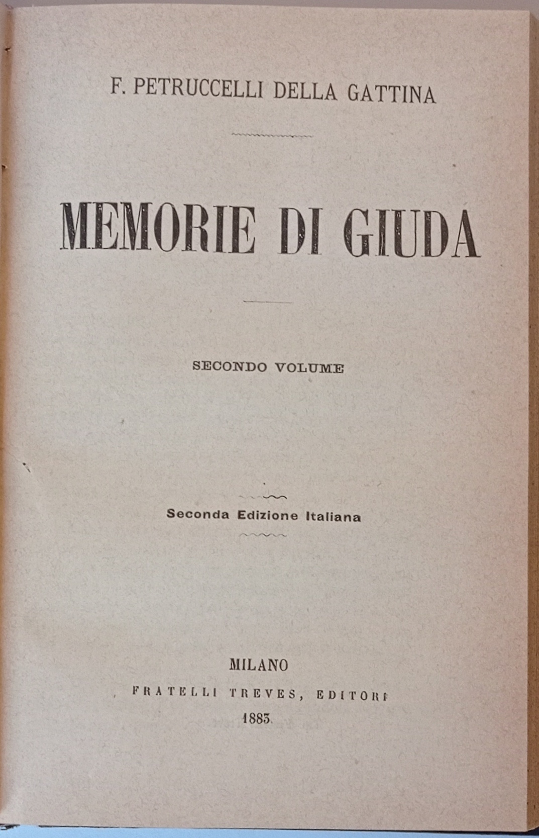 Memorie di Giuda.