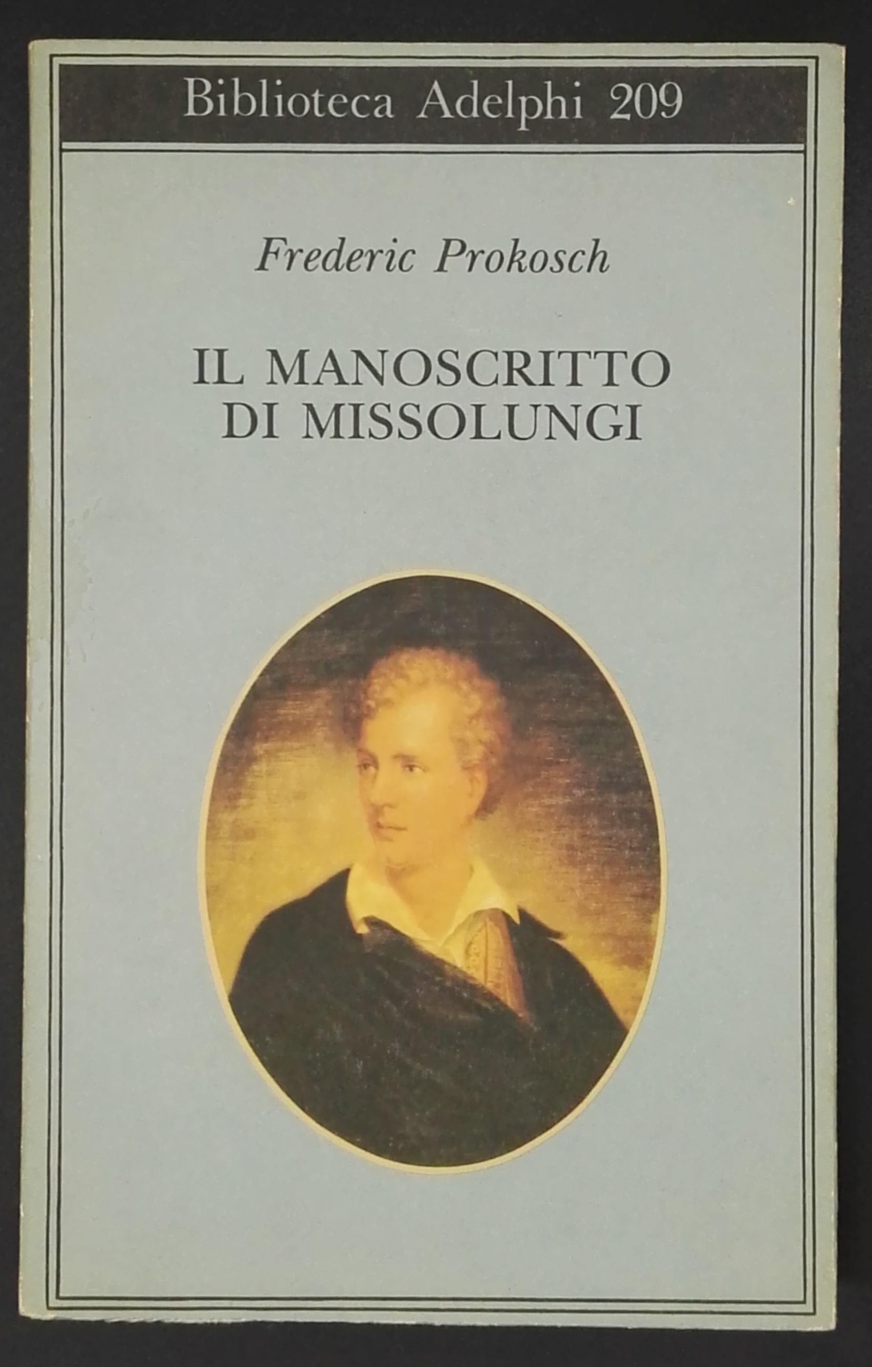 Il manoscritto di Missolungi