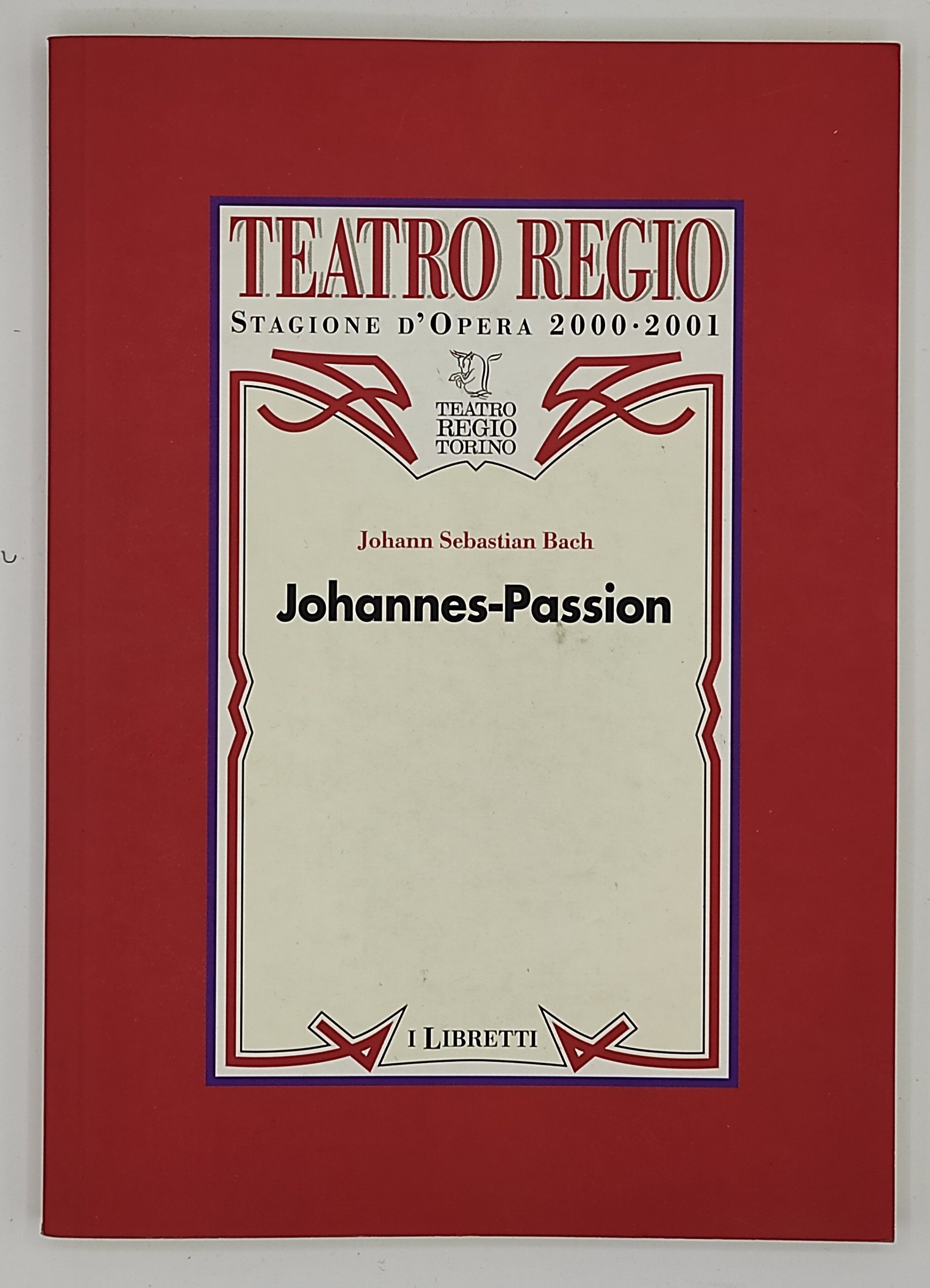 Teatro Regio - Johannes Passion