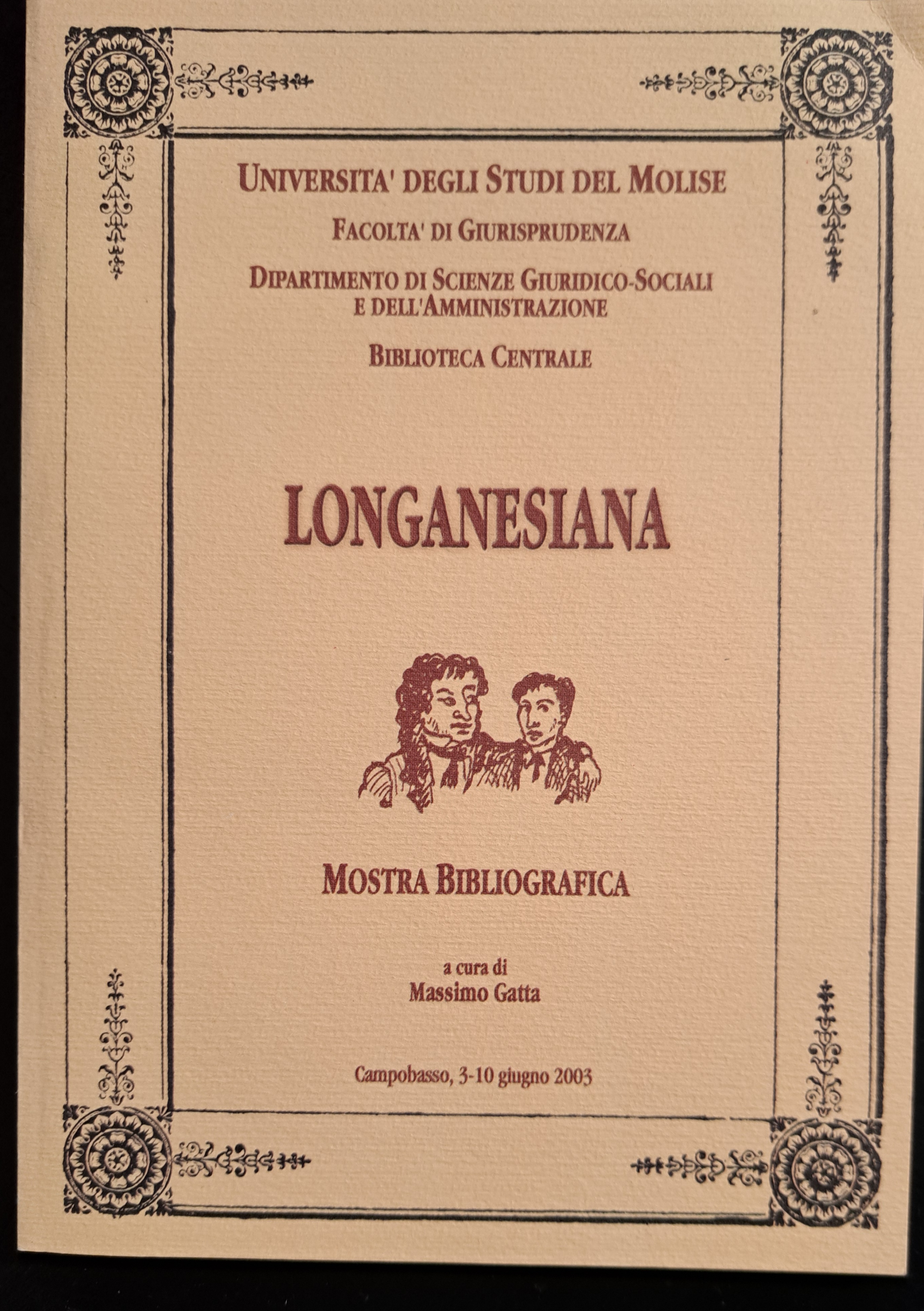 Longanesiana. Mostra Bibliografica