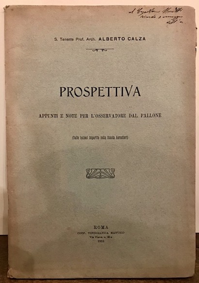 Prospettiva appunti e note per l’osservatore dal pallone (dalle lezioni …