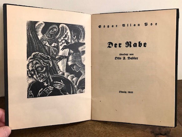 Der Rabe. Übersetzt von Otto F. Babler