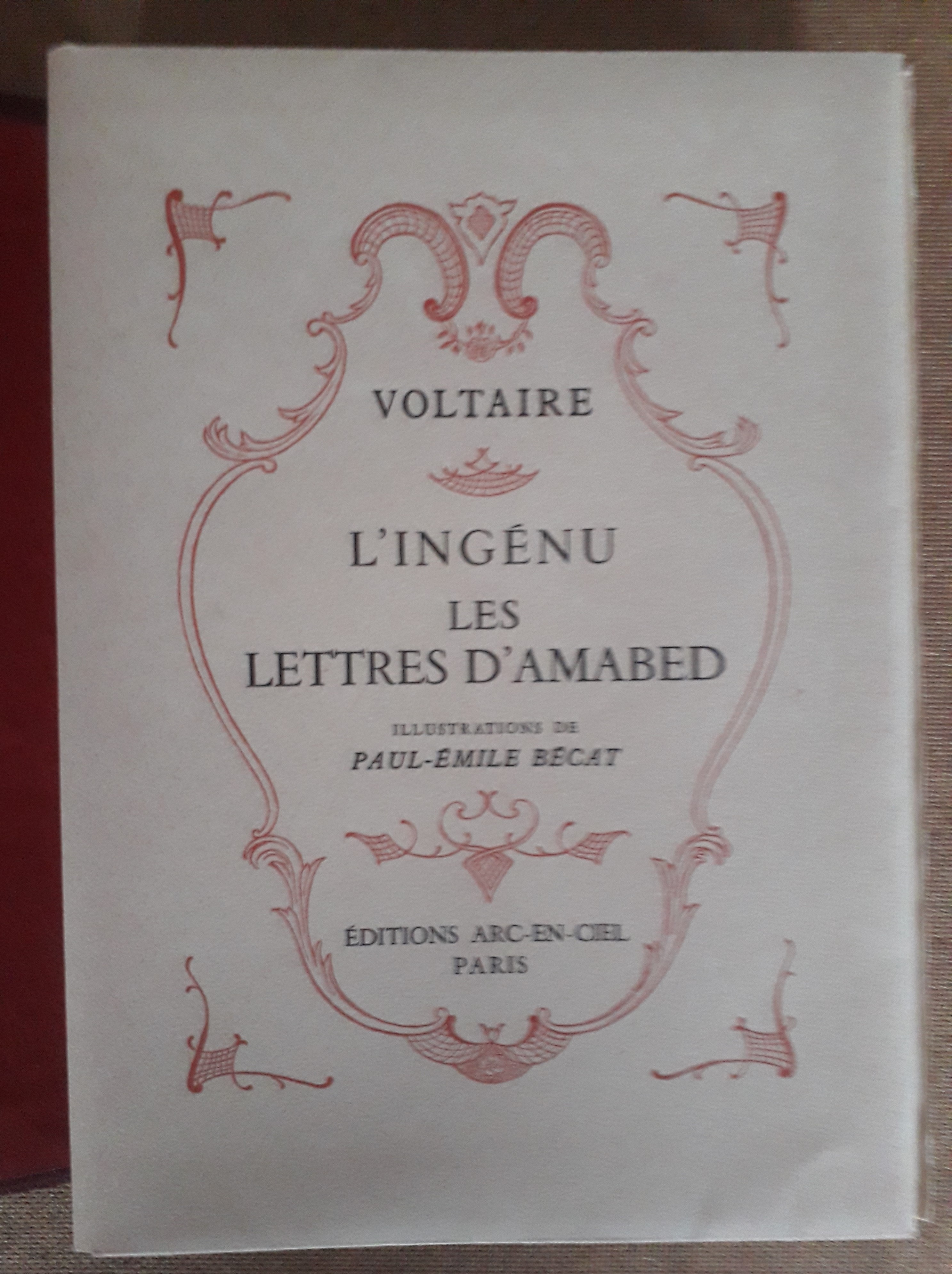 Contes et romans: Les lettres d'Amabed - L'ingénu