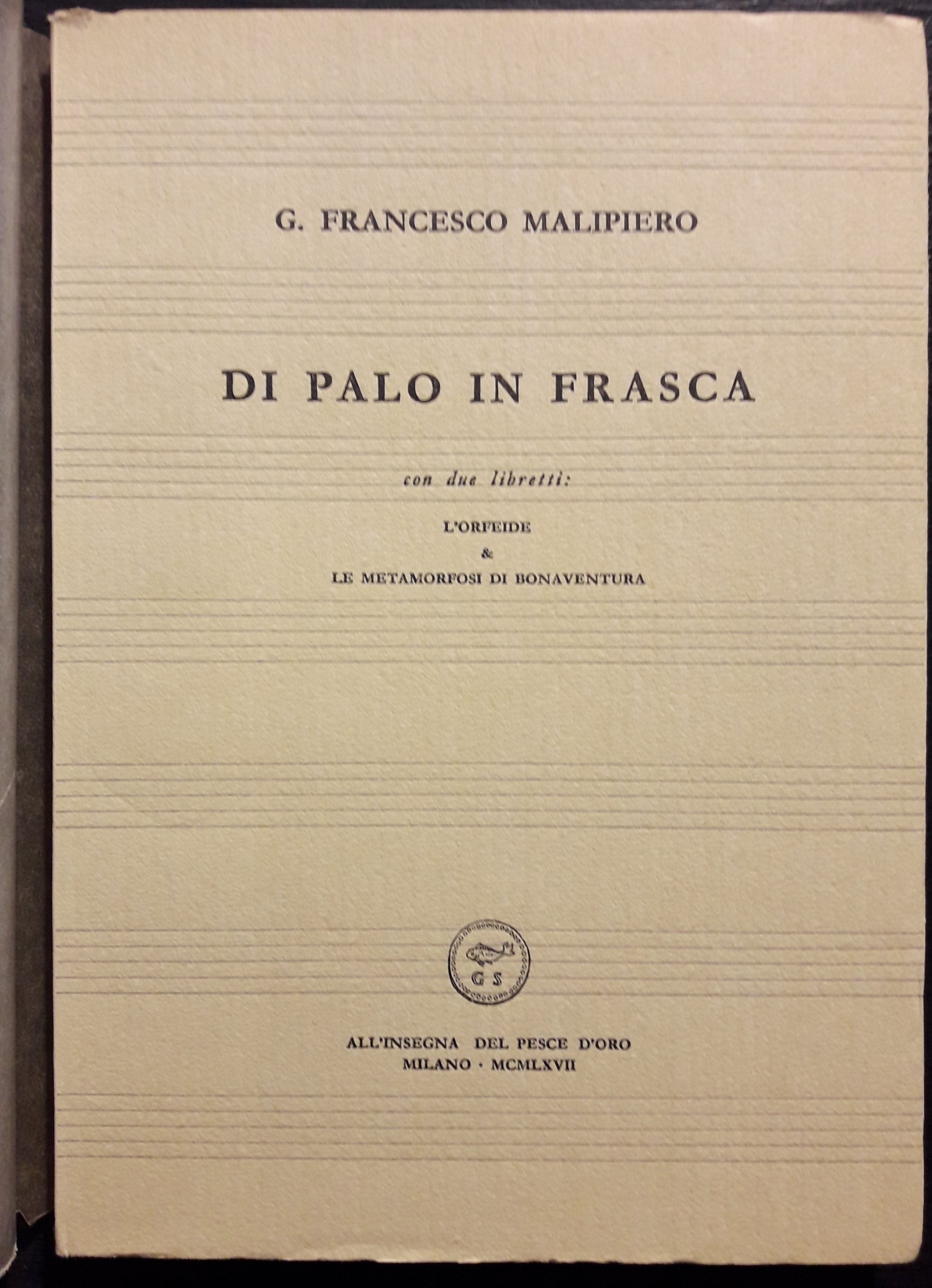 Di palo in frasca