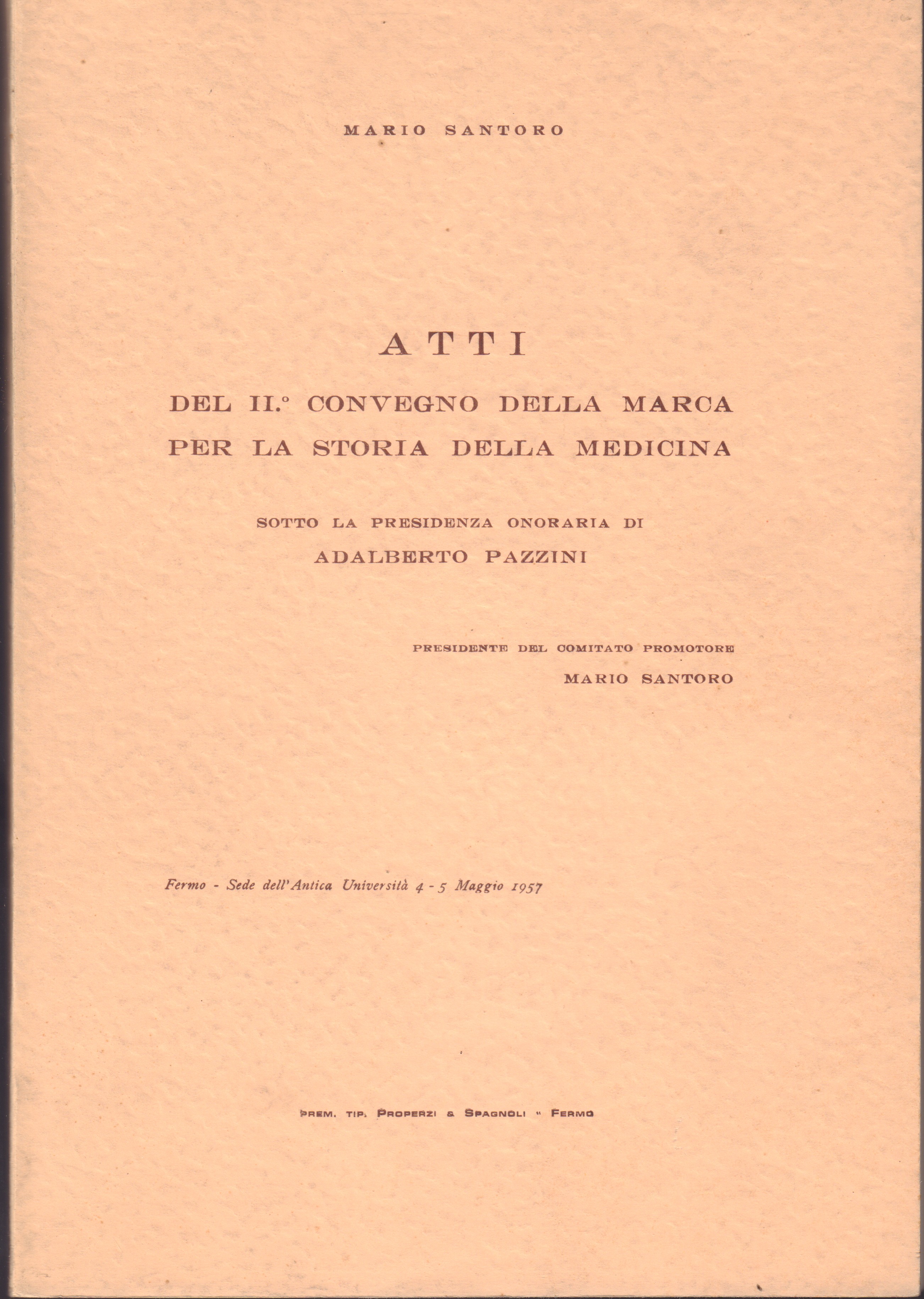Atti del II° Convegno della Marca per la Storia della …