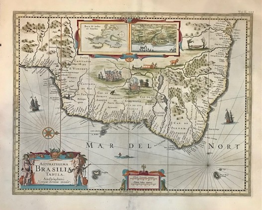 Accuratissima Brasiliae Tabula