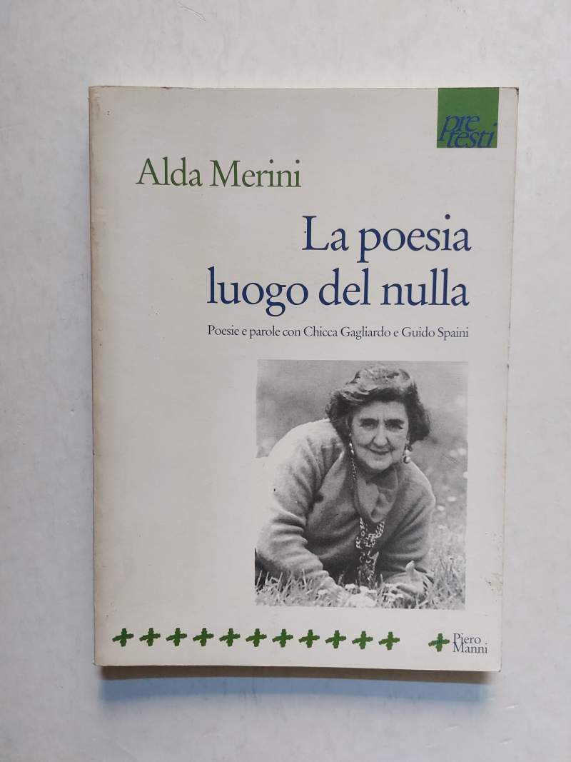 La poesia luogo del nulla