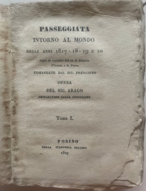 PASSEGGIATA intorno al MONDO negli anni 1817 - 18 - …