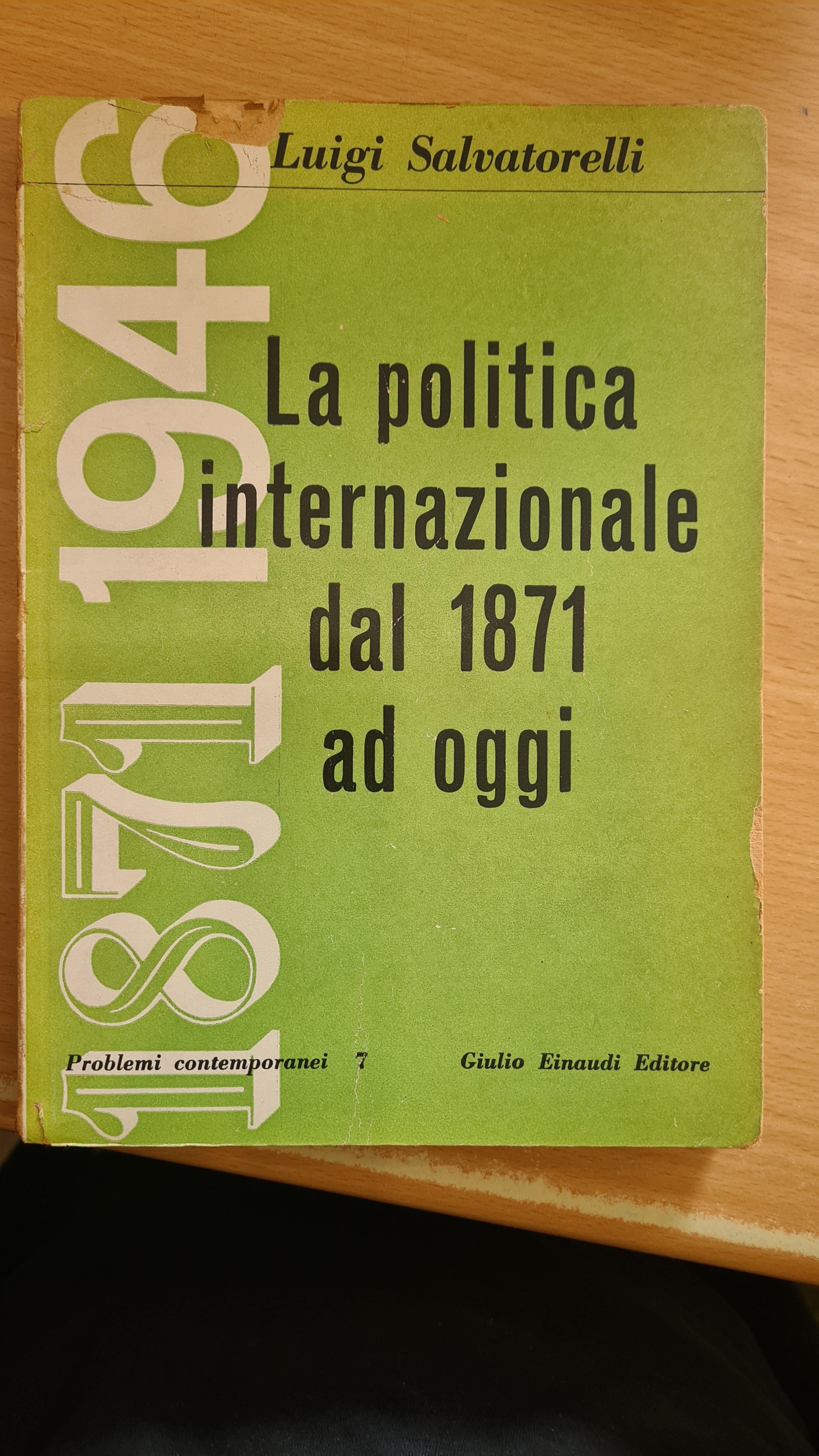 La politica internazionale dal 1871 ad oggi