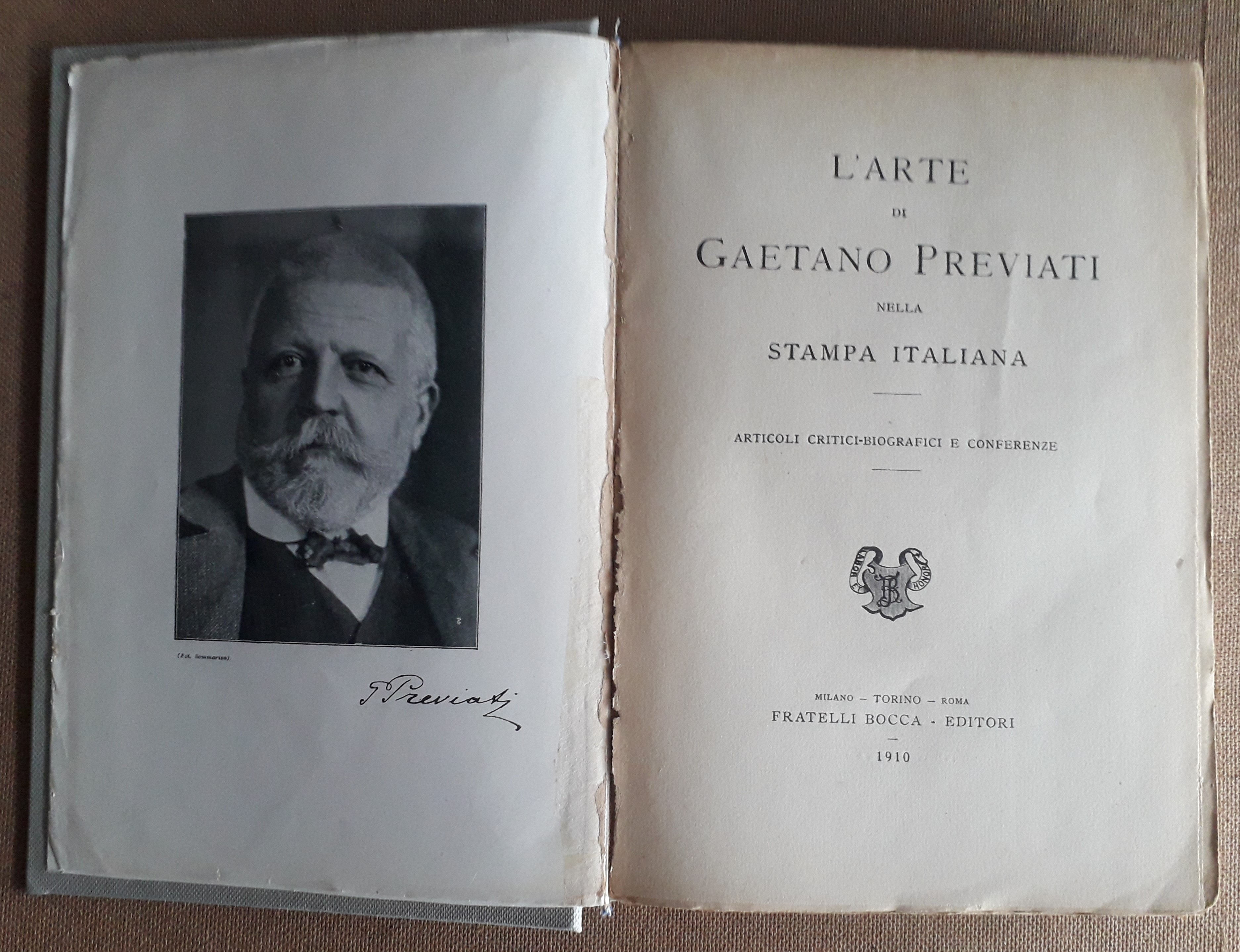 L'arte di Gaetano Previati nella stampa italiana