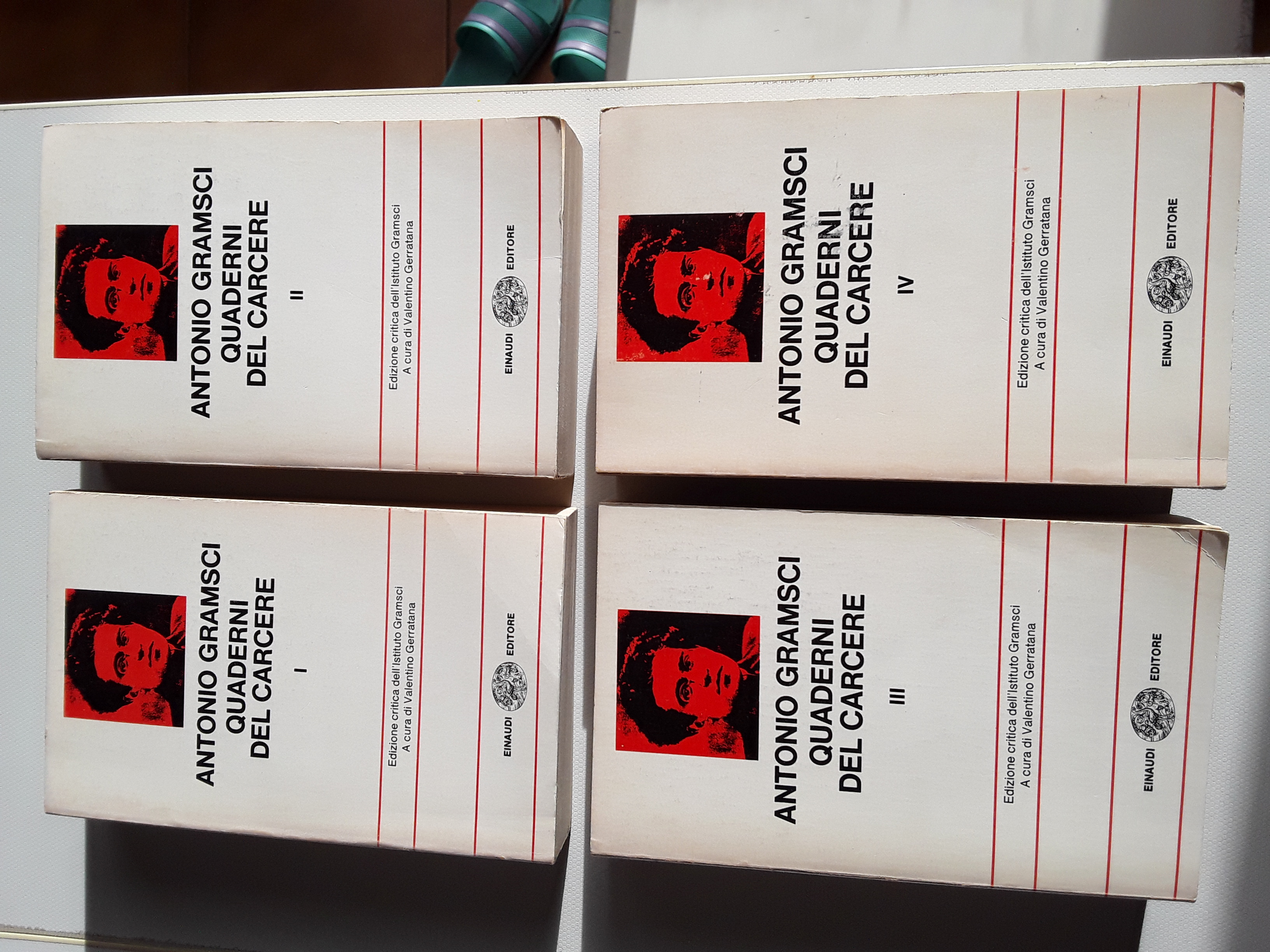 QUADERNI DEL CARCERE 4 VOLUMI