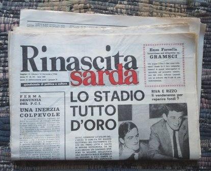 RINASCITA SARDA - QUINDICINALE DI POLITICA E CULTURA - 1966 …