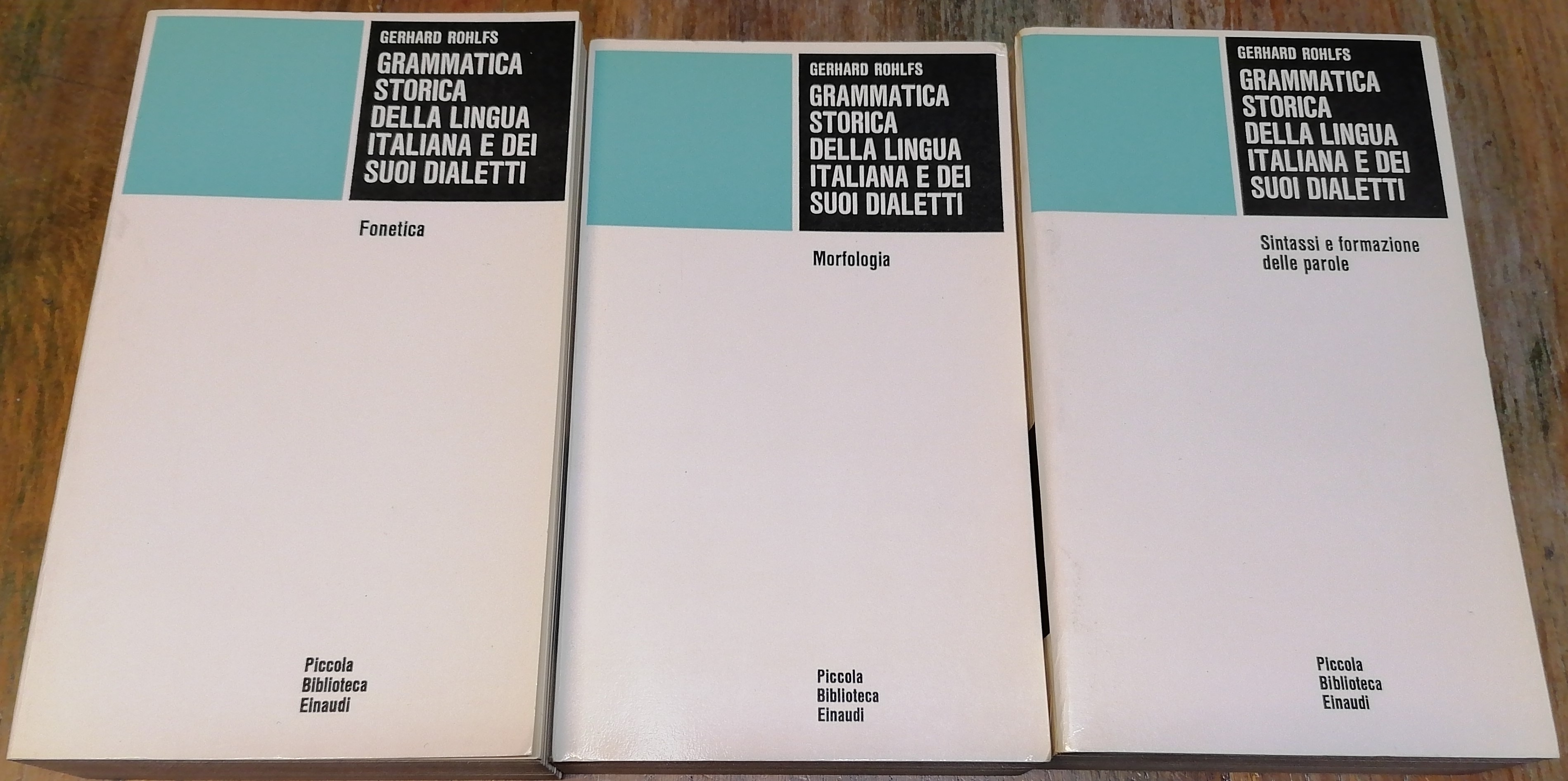 Grammatica storica della lingua italiana e dei suoi dialetti. I. …