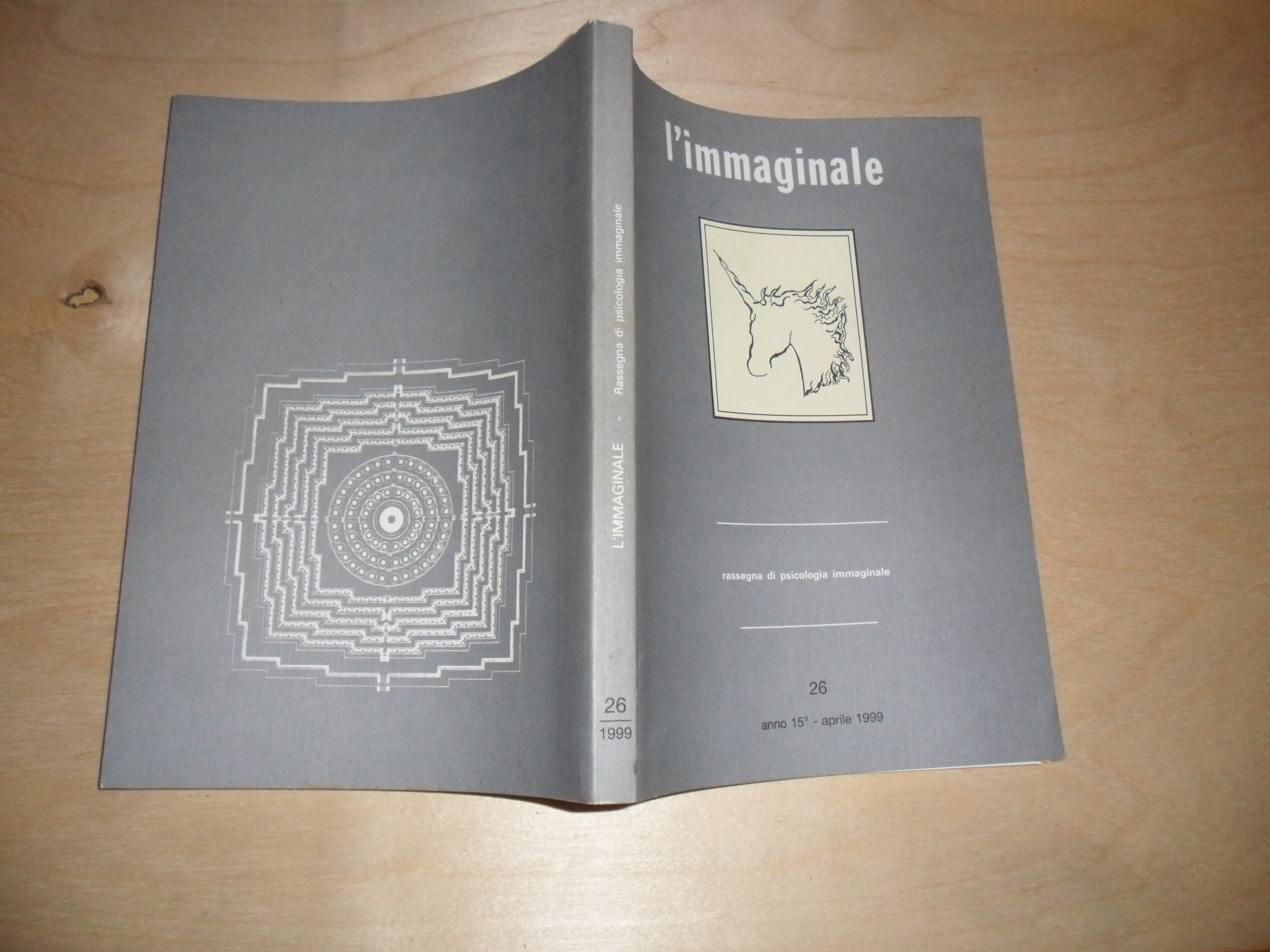 rivista L'immaginale: Rassegna di psicologia immaginale, n. 26/1999