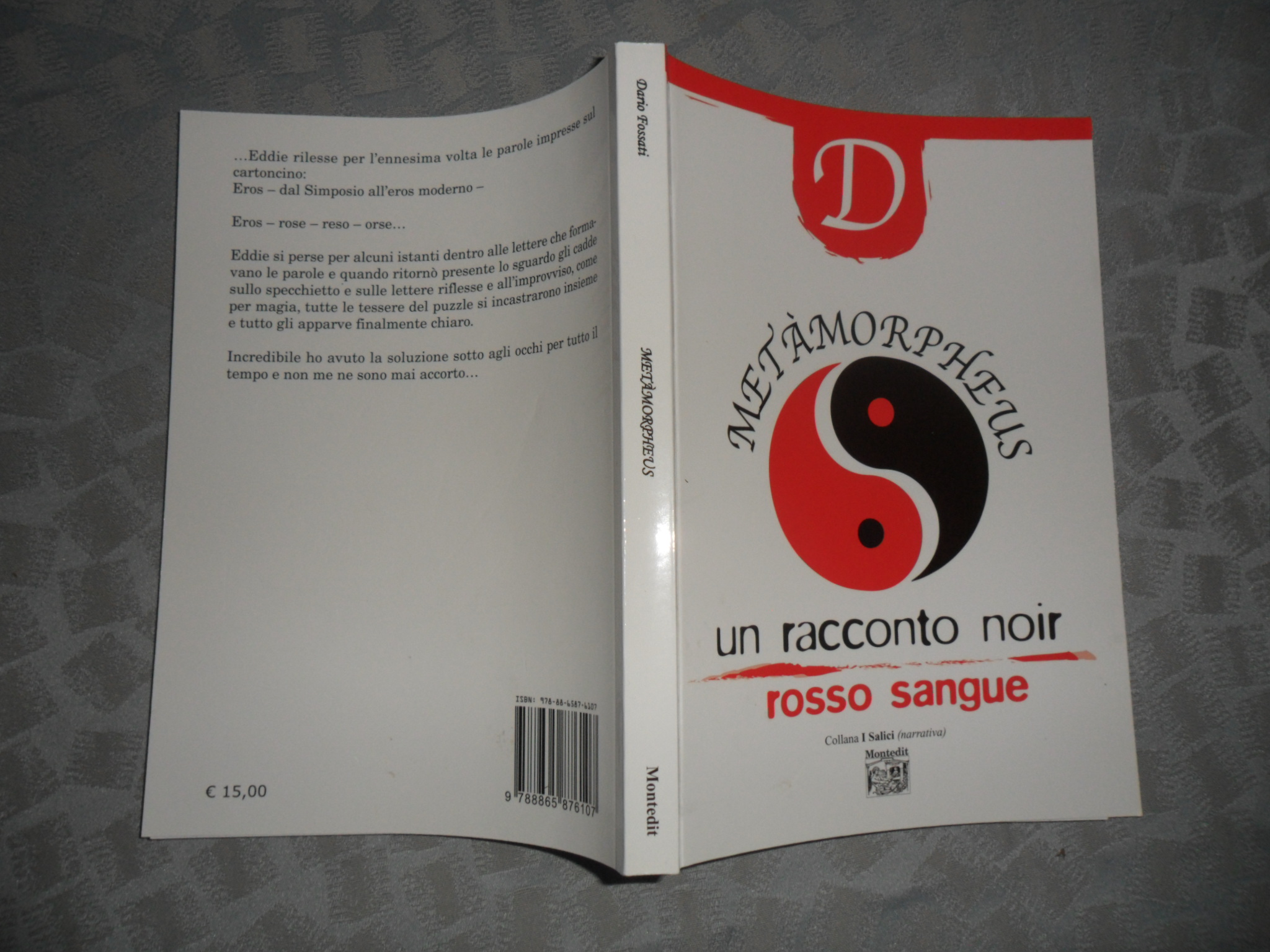 Metamorpheus. un racconto noir rosso sangue