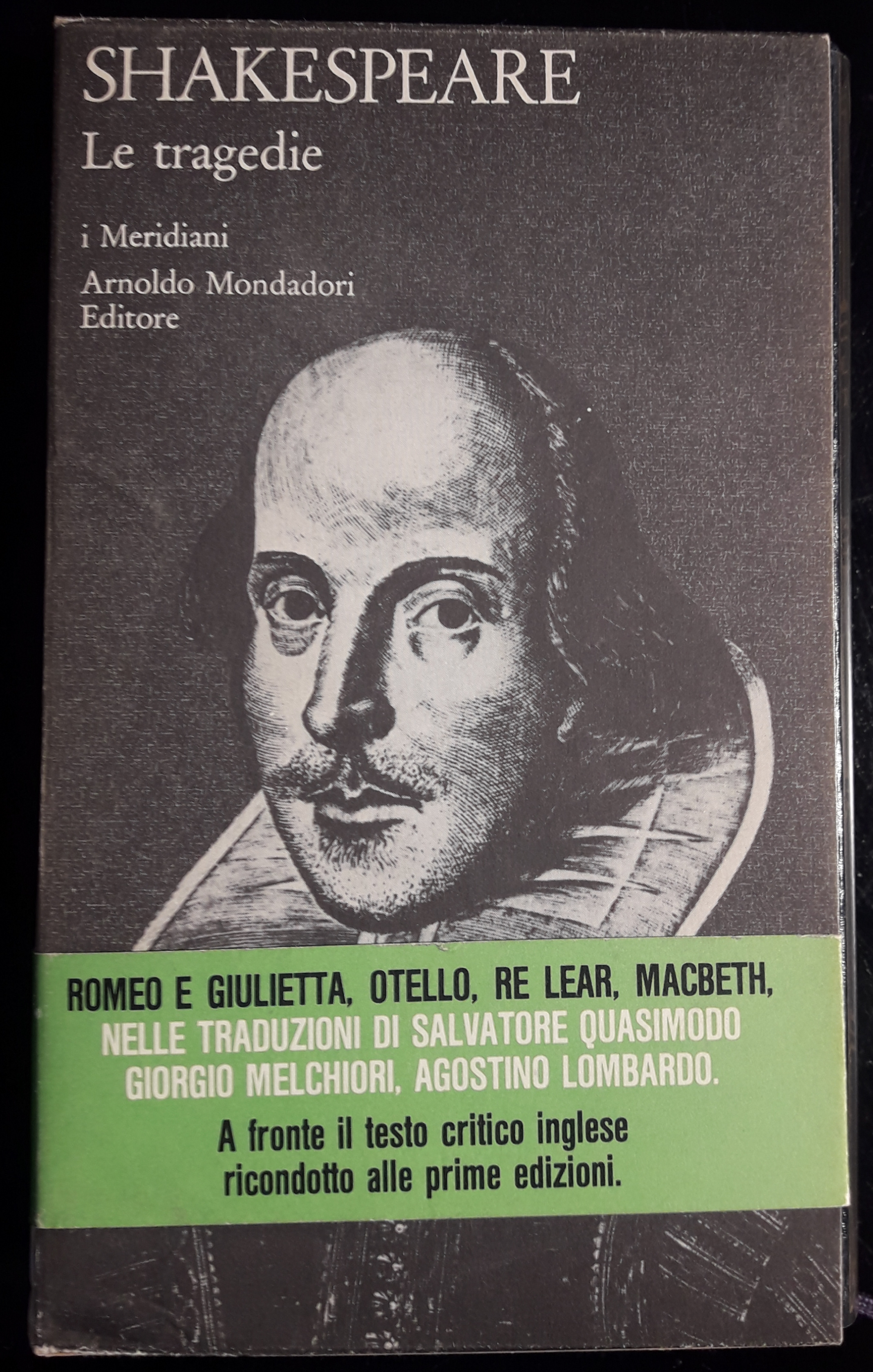 Le Tragedie. A cura di Giorgio Melchiori