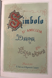 Simbolo d’amicizia pel Capo d’Anno.