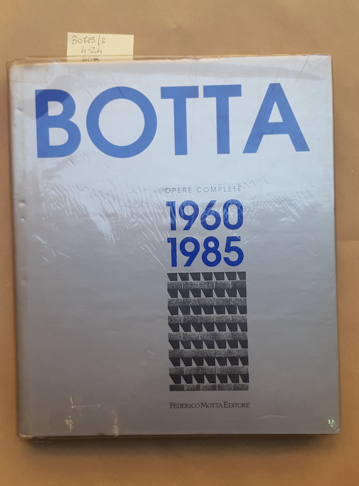Mario Botta. Opere complete, 1 1960- 1985