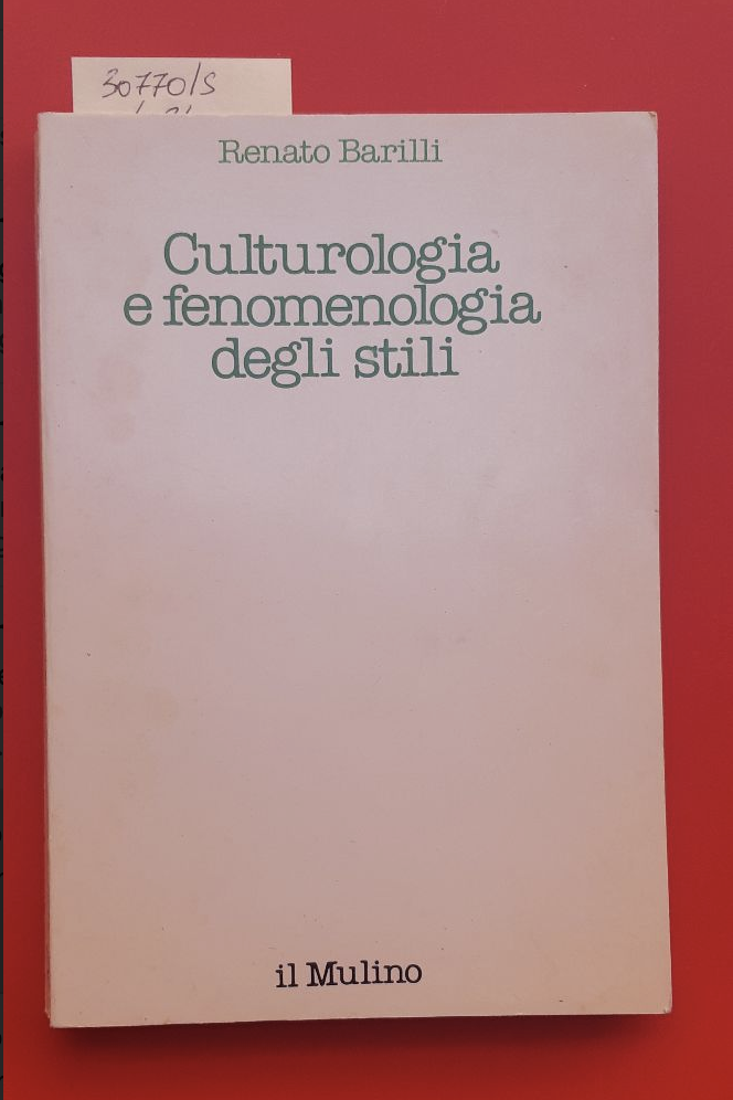 Culturologia e fenomenologia degli stili